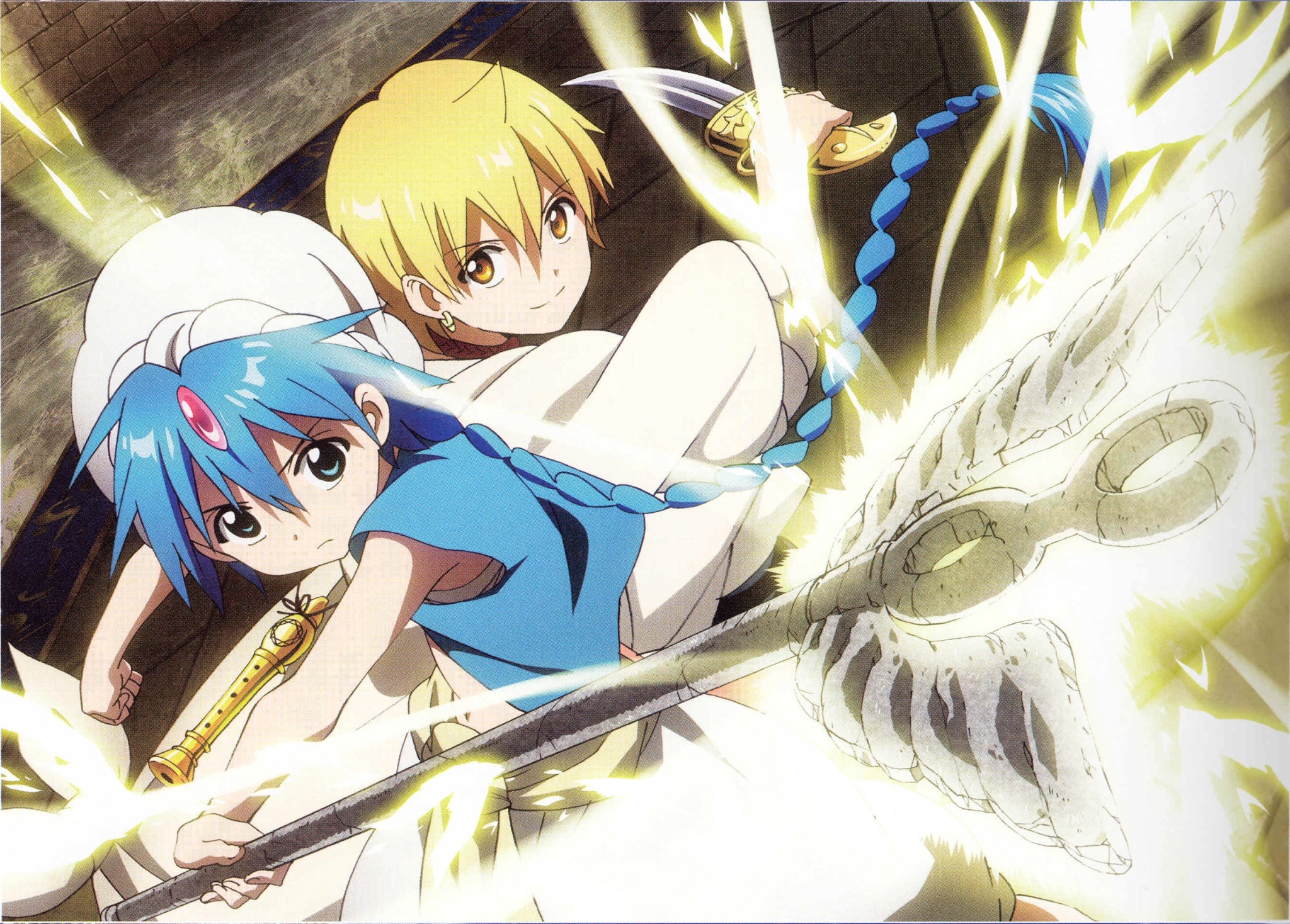 Magic, Anime, Fan book, Scan gallery, 2050x1470 HD Desktop