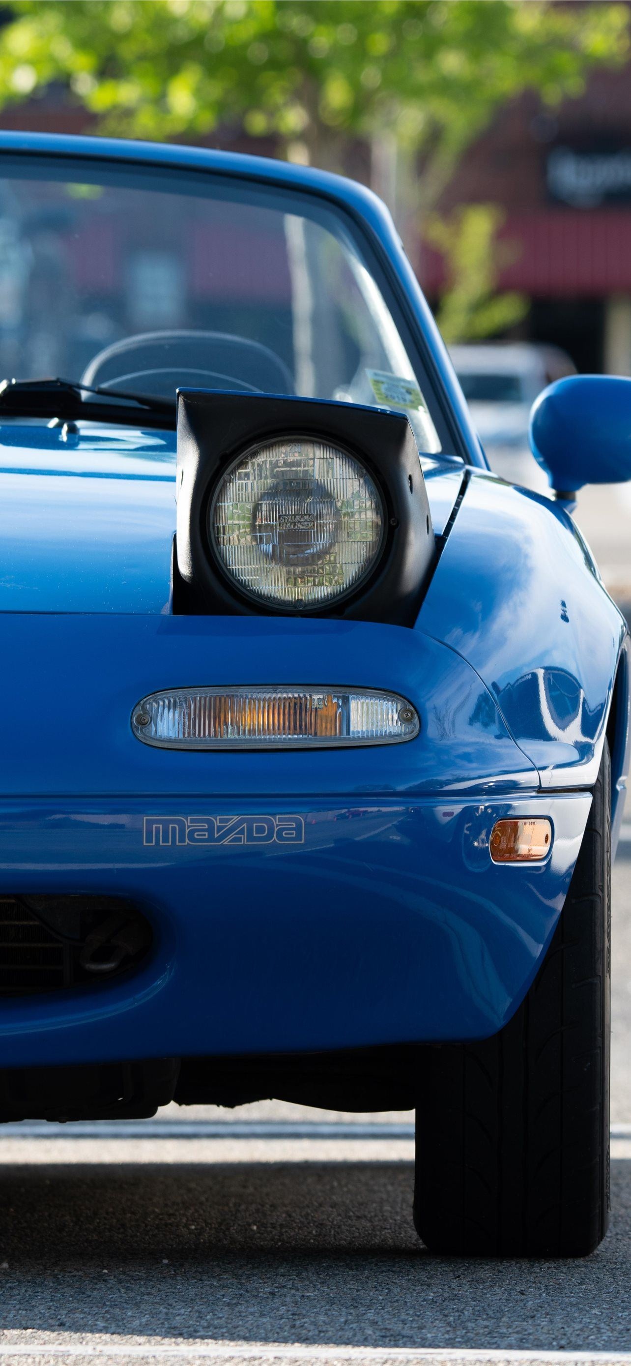 MX-5 NA Close-Up, Mazda Miata Wallpaper, 1290x2780 HD Phone