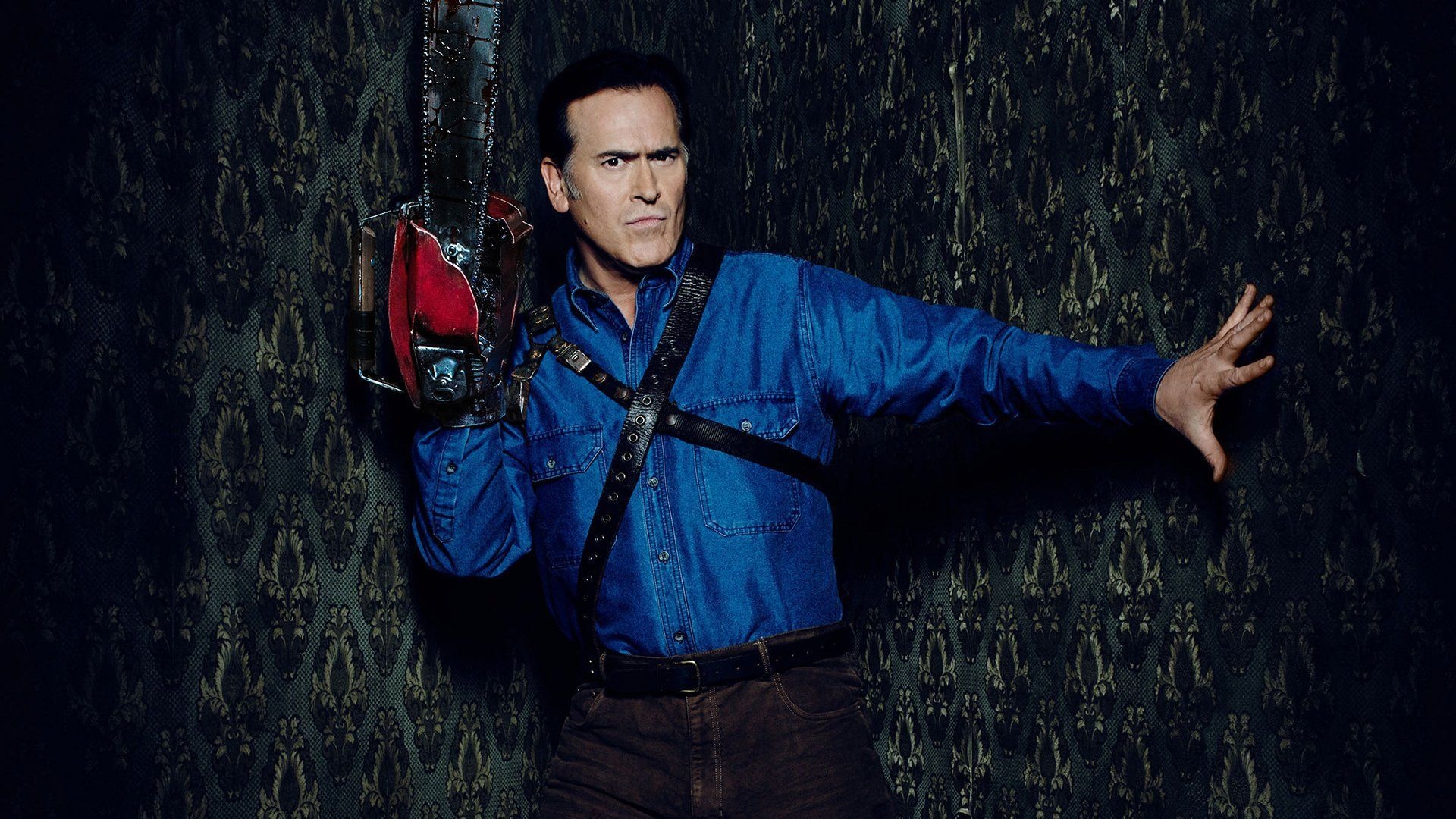 Bruce Campbell, TV shows, Scary basement, Media, 1920x1080 Full HD Desktop