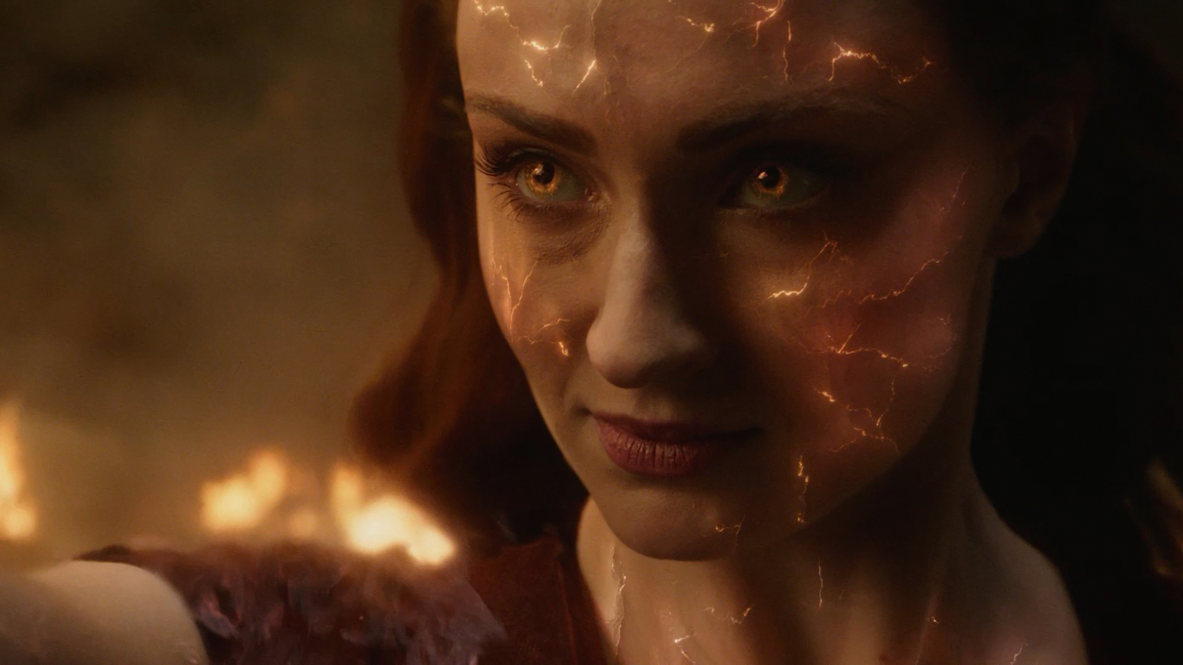 Sophie Turner, Jean Grey, Dark Phoenix, 4K, 3840x2160 4K Desktop