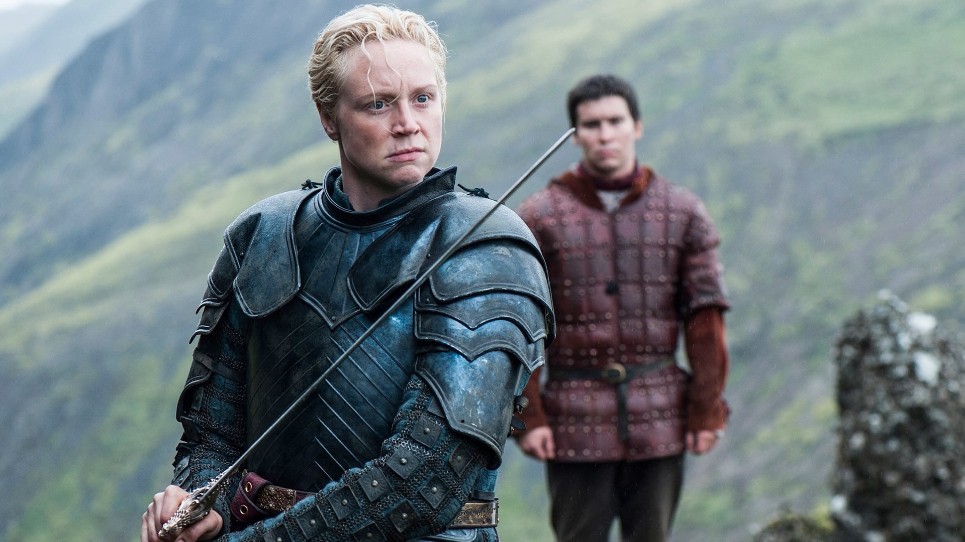 Brienne of Tarth, Game of Thrones, Season 4, Aesthetic backdrops, 1920x1080 Full HD Desktop