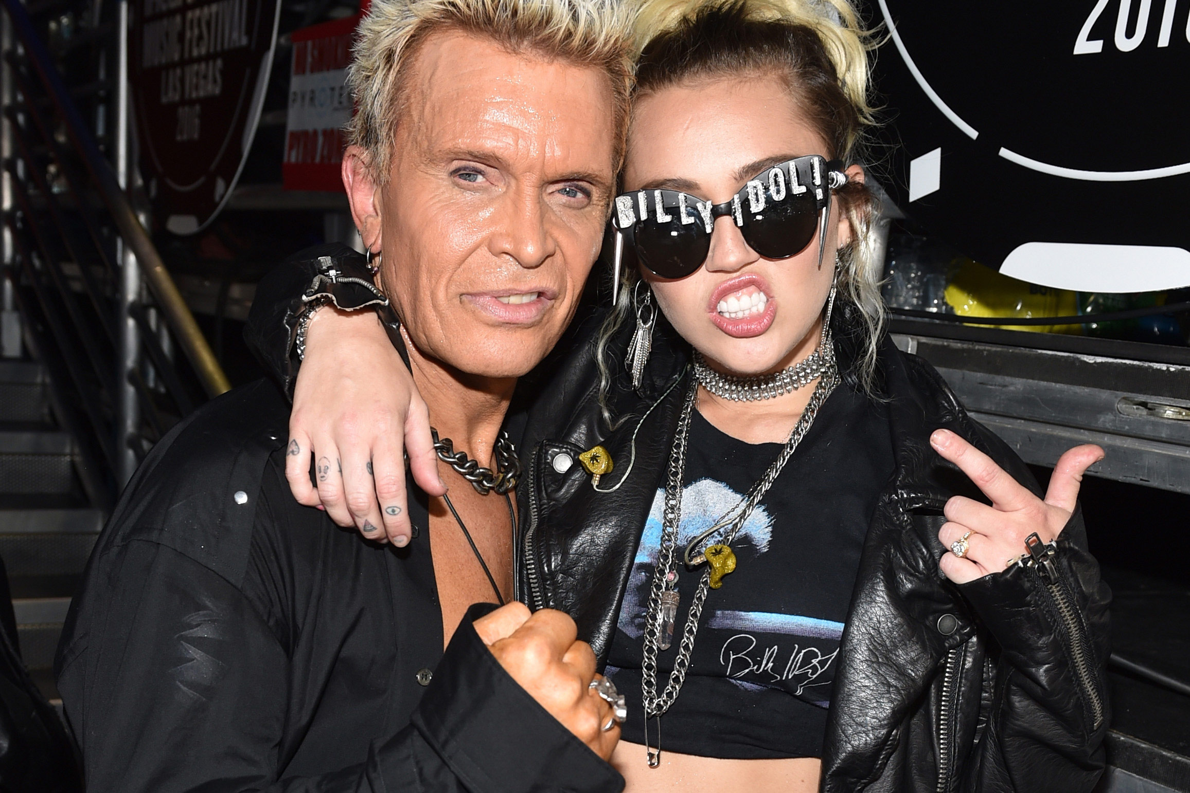 Miley Cyrus, Billy Idol Wallpaper, 2320x1550 HD Desktop