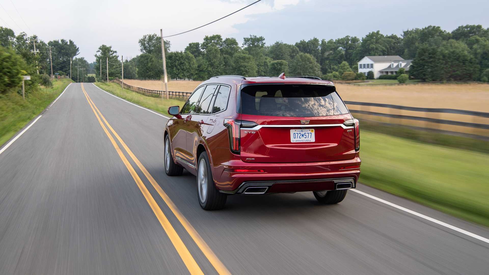 Cadillac XT6, First drive, Luxurious features, More power, 1920x1080 Full HD Desktop