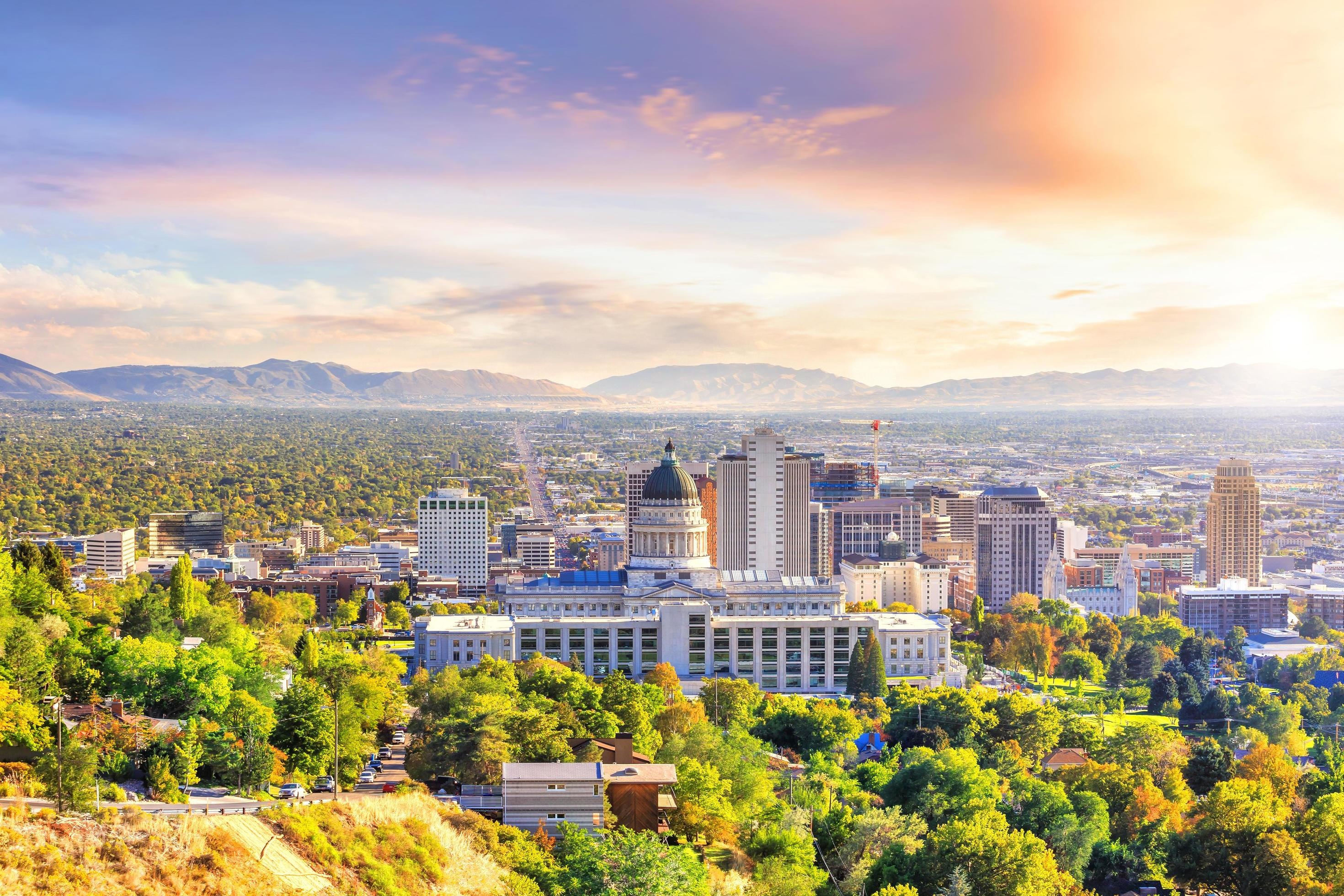 Salt Lake City, Stock photo, Royalty-free images, High-quality visuals, 2940x1960 HD Desktop