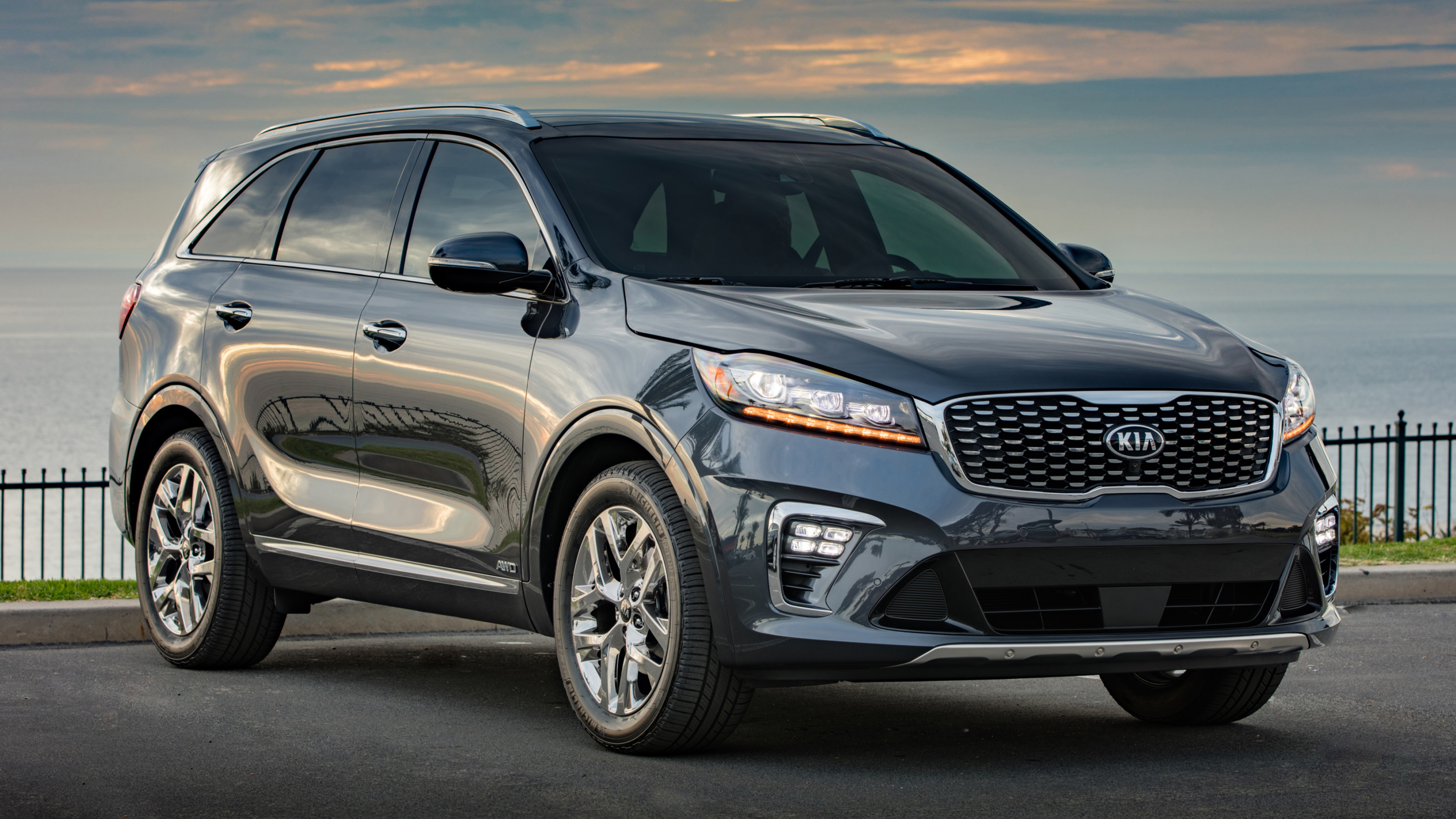 Kia Sorento, Cars desktop wallpapers, SXL US spec, 2018 model, 3840x2160 4K Desktop