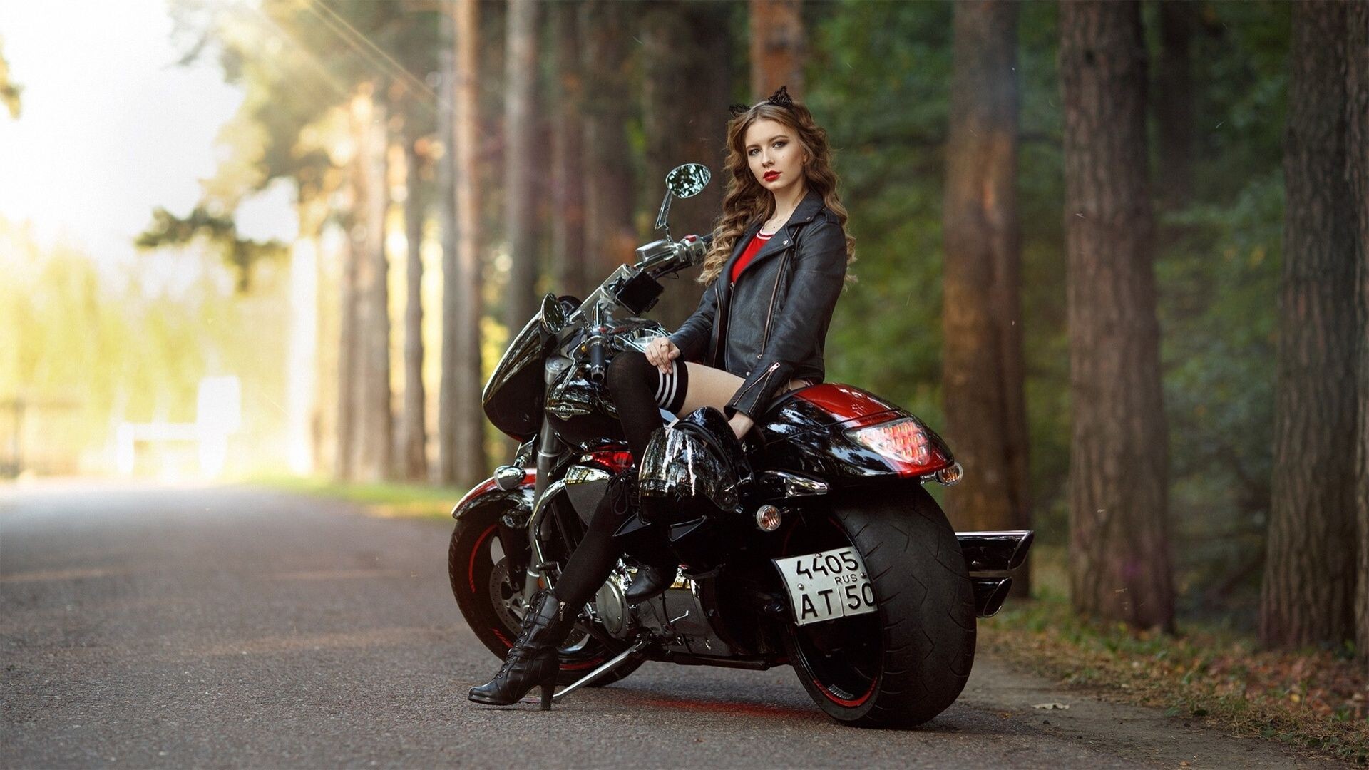 Suzuki Hayabusa, Girls and Motorcycles Wallpaper, 1920x1080 Full HD Desktop