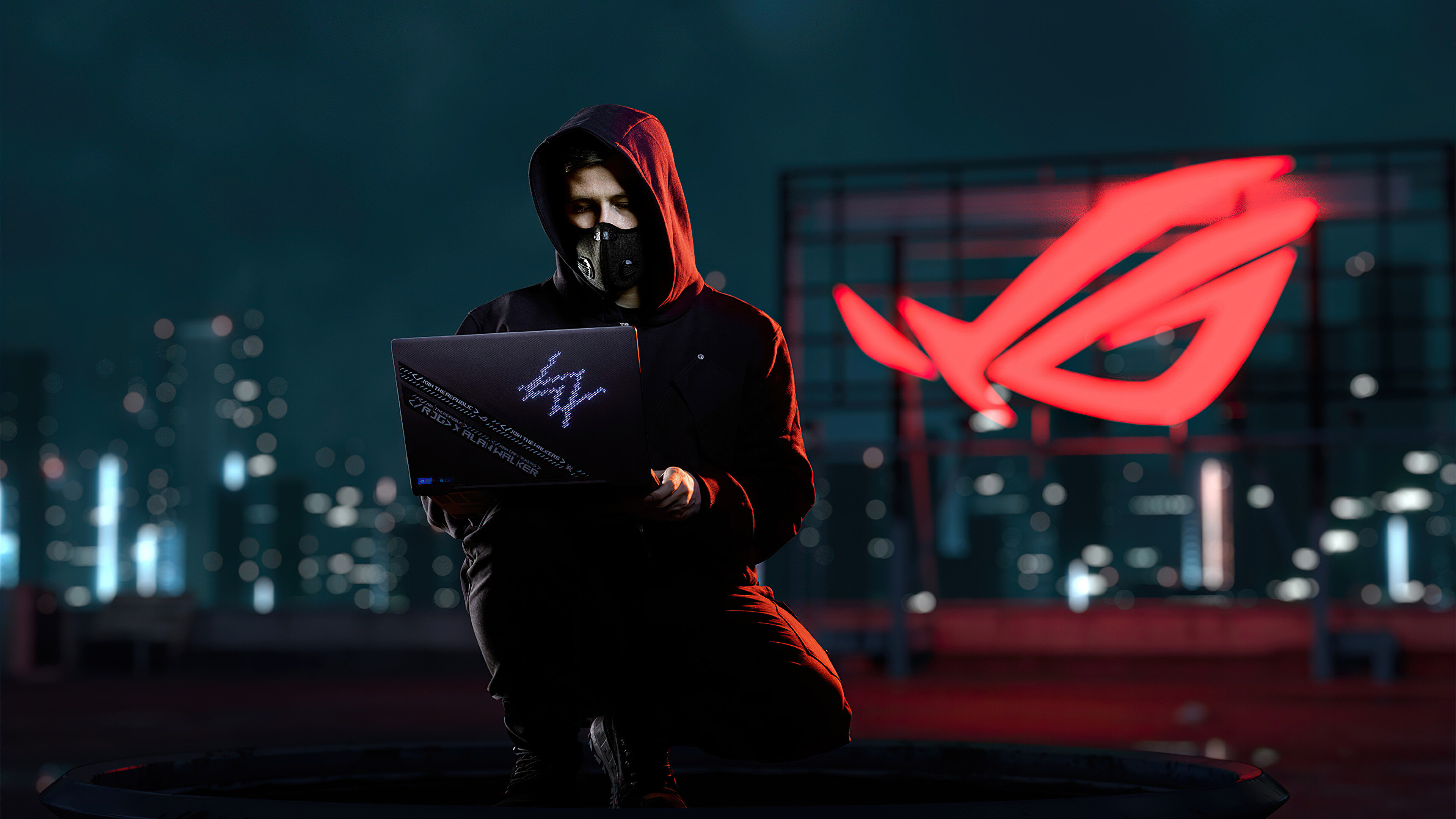 ROG Zephyrus G14, Alan Walker Wallpaper, 3840x2160 4K Desktop