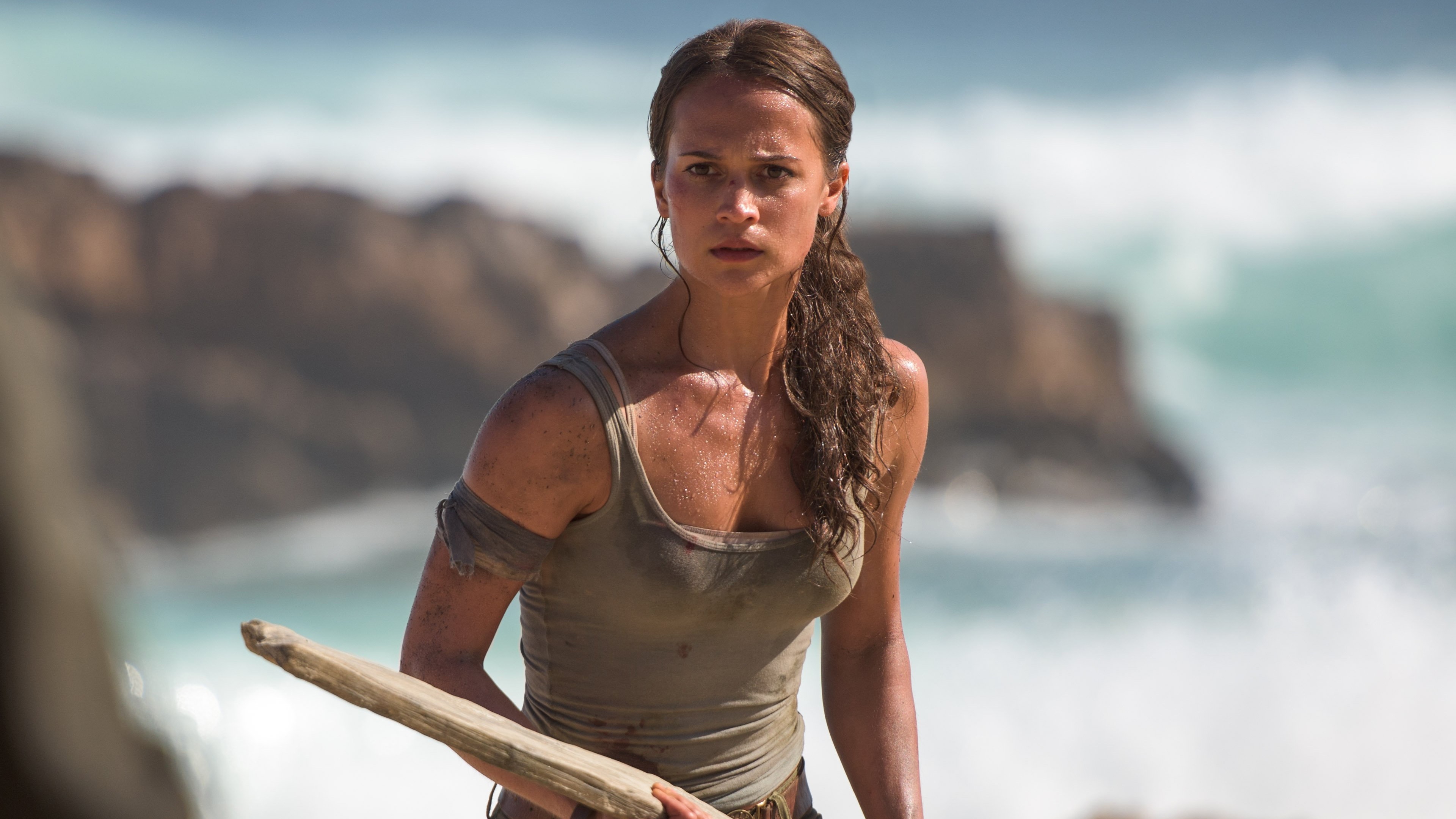 Tomb Raider 2018, Action-packed movie, Gripping storyline, Exciting cinematic experience, 3840x2160 4K Desktop