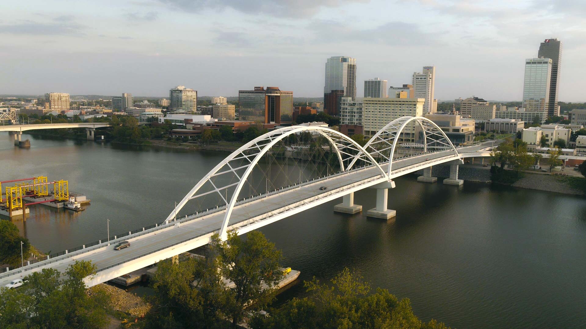 Broadway Bridge, Grand conceptor award, Architecture excellence, Garver engineering, 1920x1080 Full HD Desktop