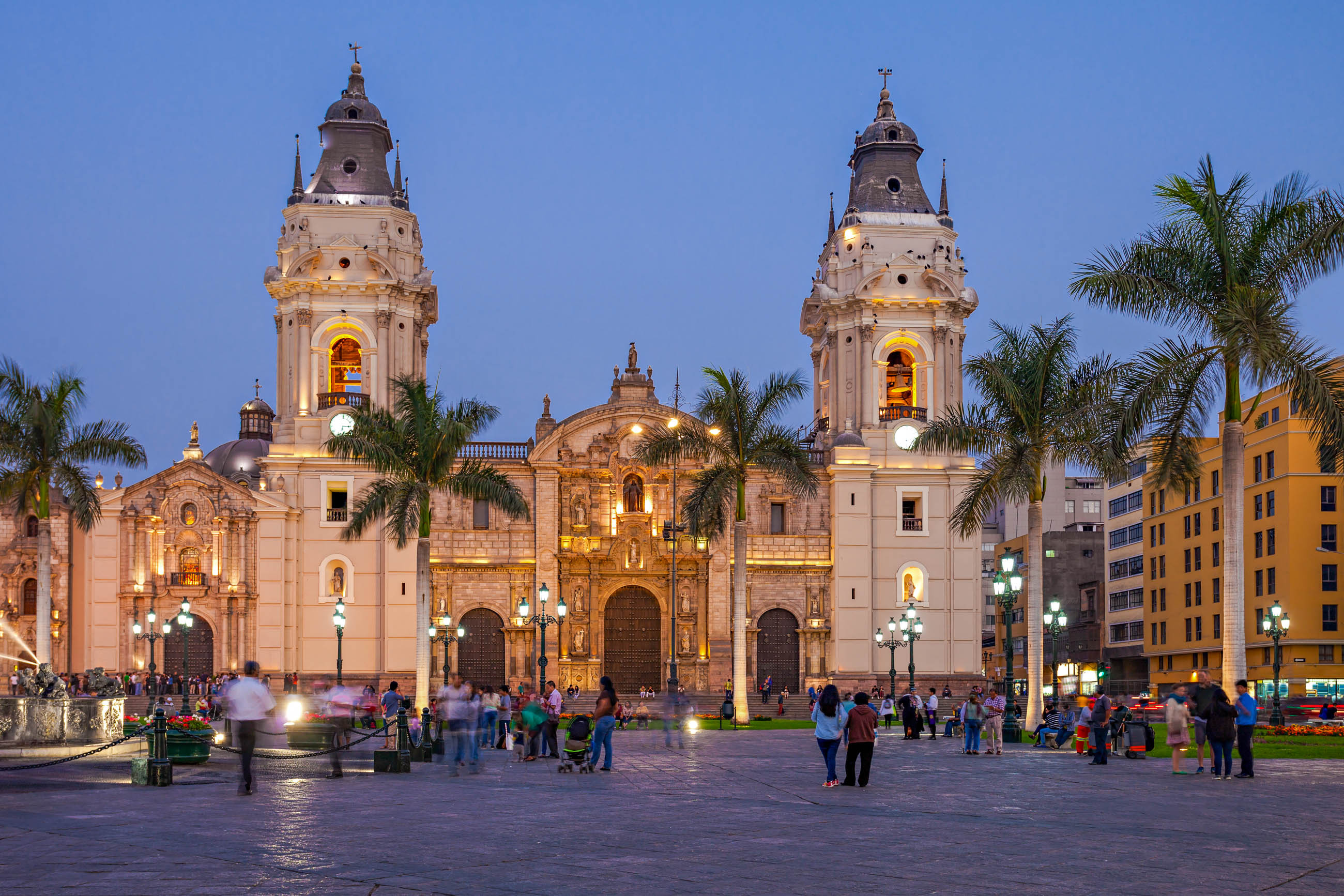 Metropolitan Cathedral, Lima (Peru) Wallpaper, 2600x1740 HD Desktop