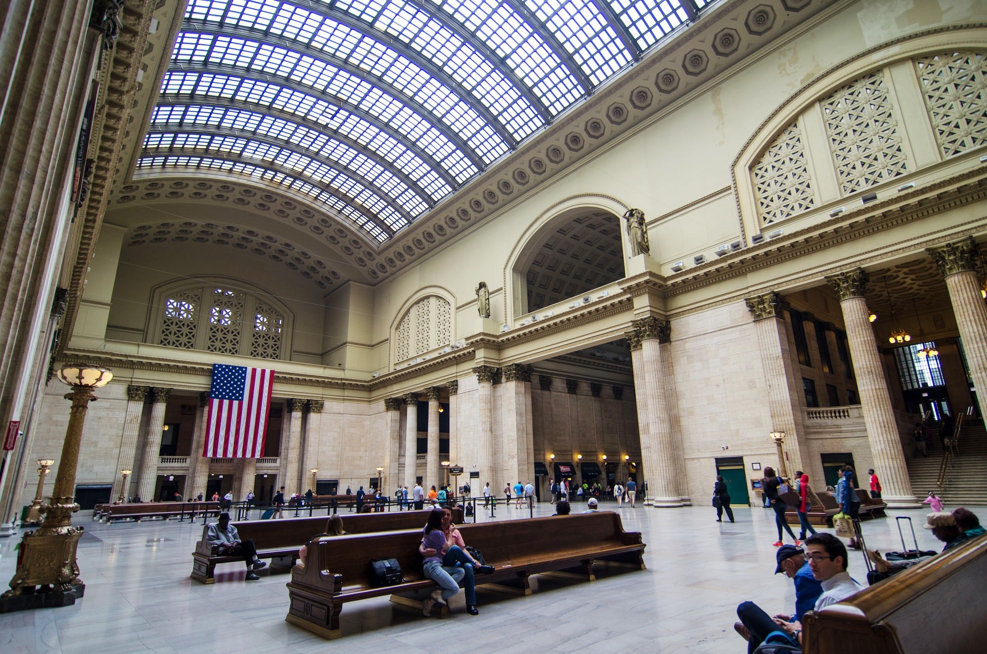 Union Station, Chicago architecture center, Buildings of Chicago, 2000x1330 HD Desktop