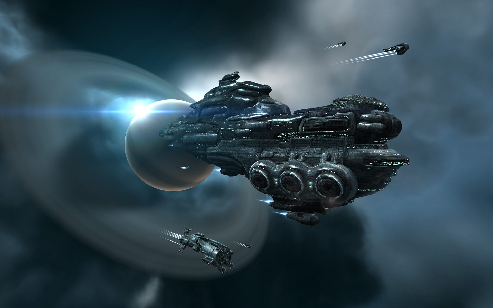 EVE Online, Sci-fi game, Spaceship space, F wallpaper, 1920x1200 HD Desktop