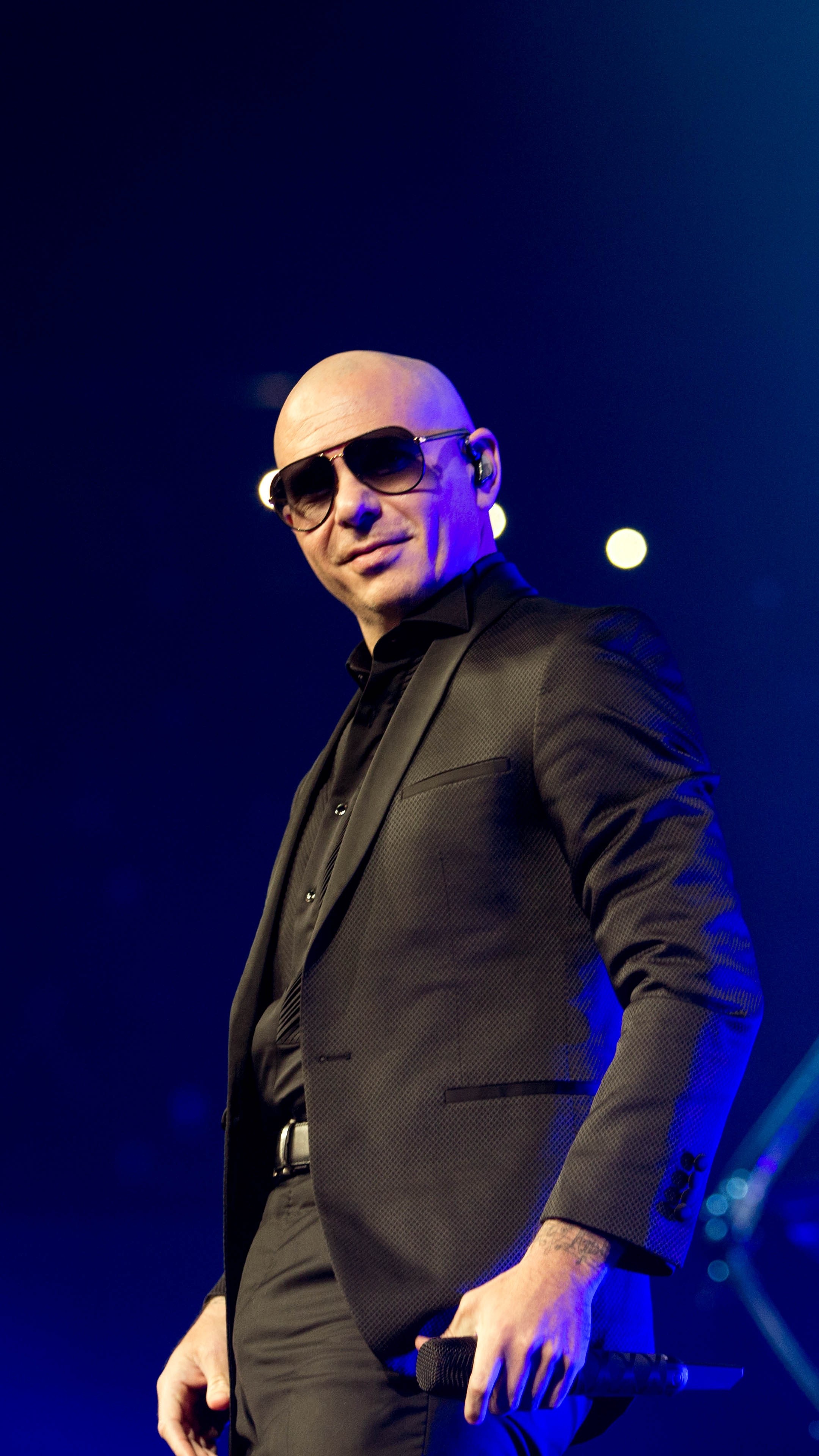 Pitbull's appearance, Rapper Pitbull, Stunning photo, High-quality wallpaper, 2160x3840 4K Phone