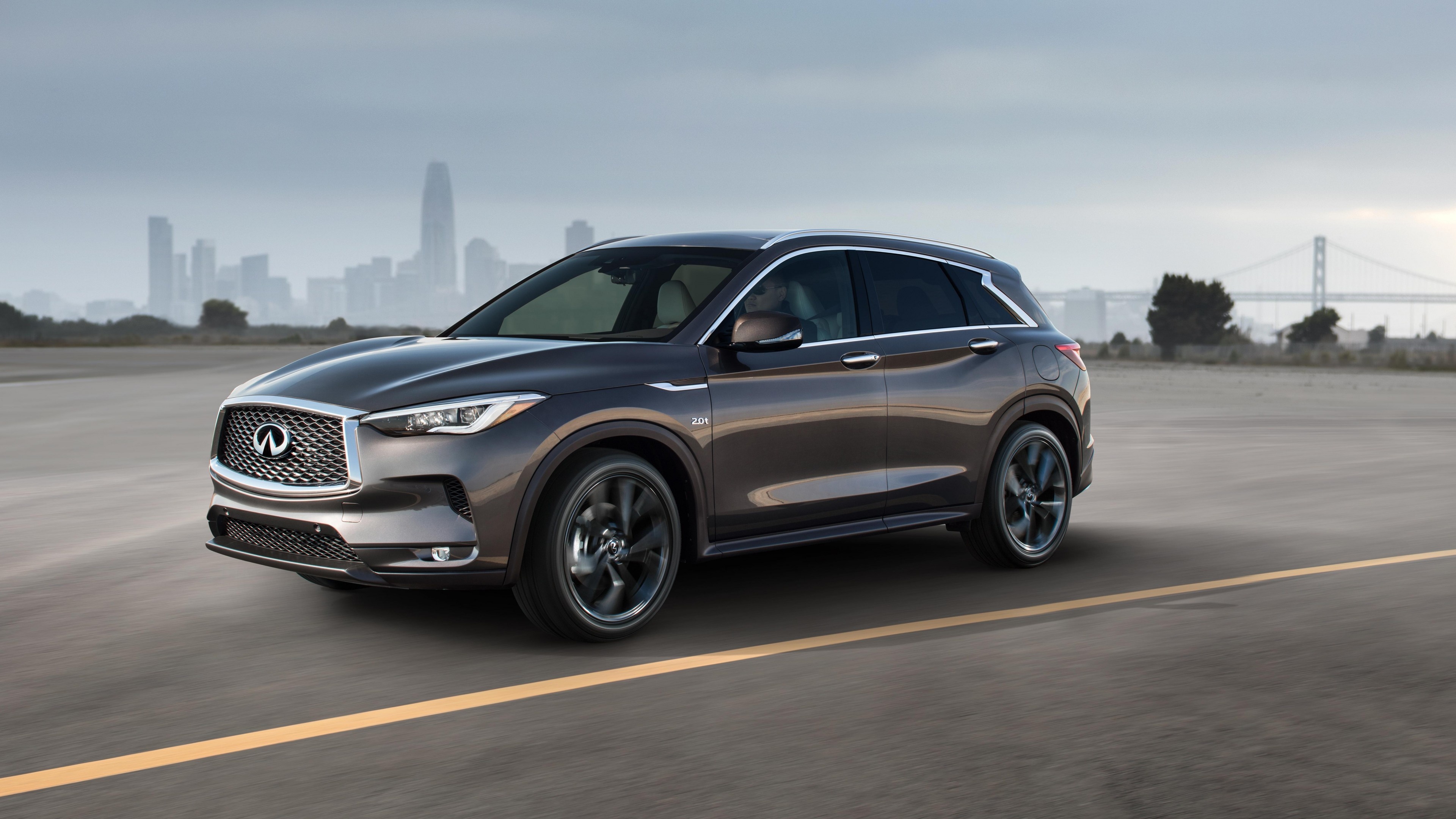 Infiniti QX50, 2018 car, 8K resolution, Cars and bikes, 3840x2160 4K Desktop