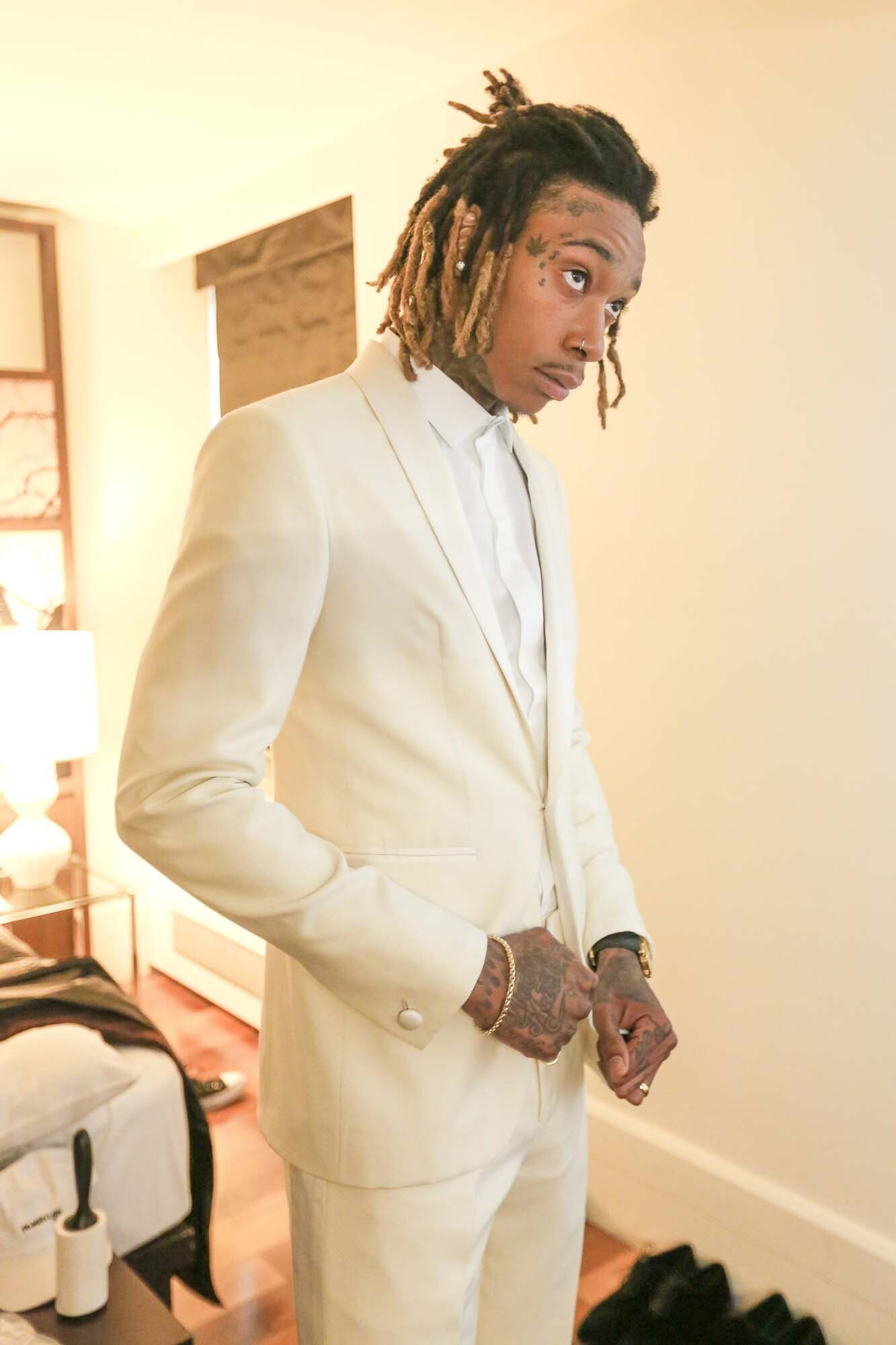 Wiz Khalifa, Met Gala 2016, Rag & Bone suit, Vogue, 1340x2000 HD Phone