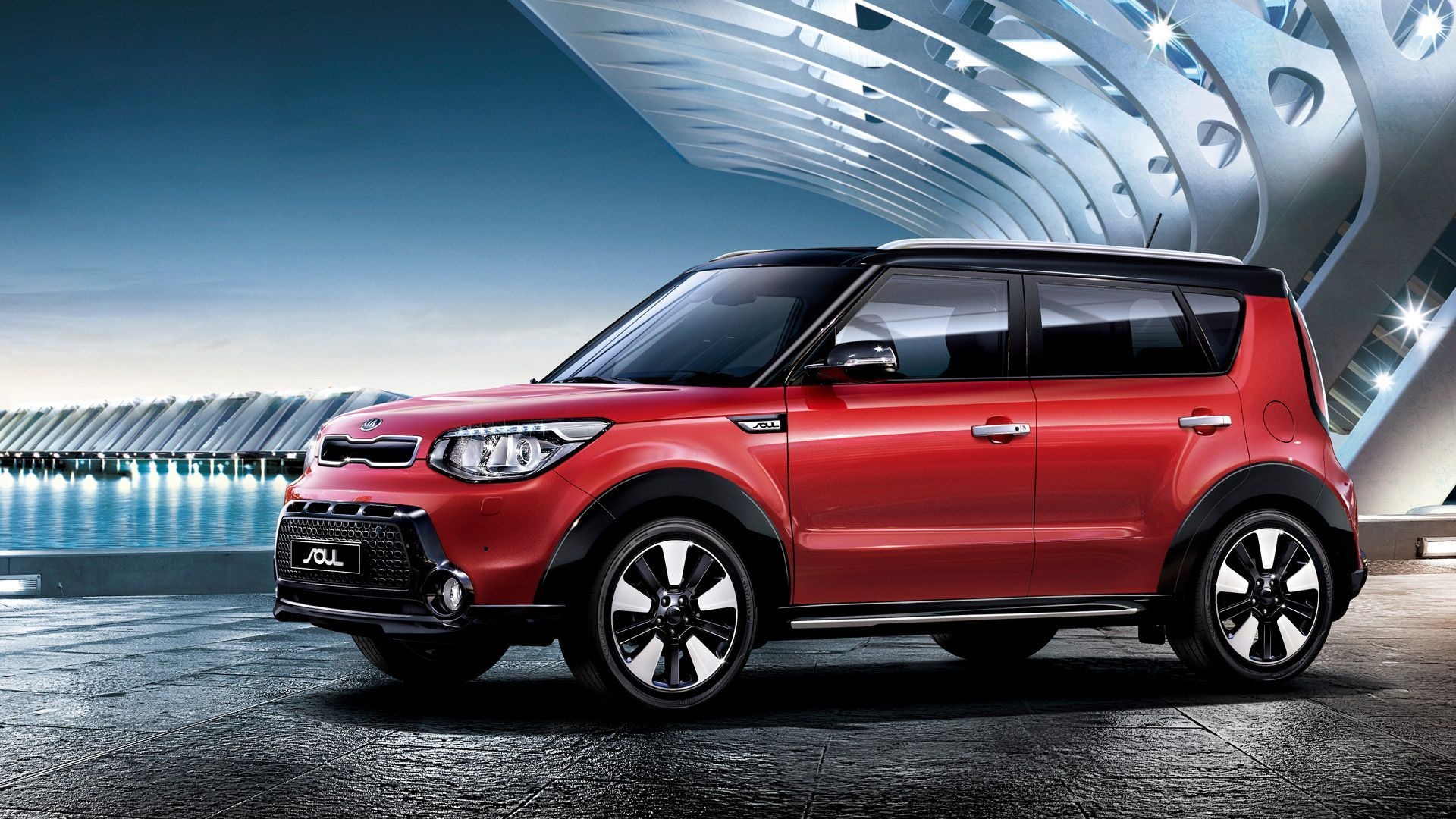 Kia Soul, Eye-catching design, Iconic compact, Standout style, 1920x1080 Full HD Desktop