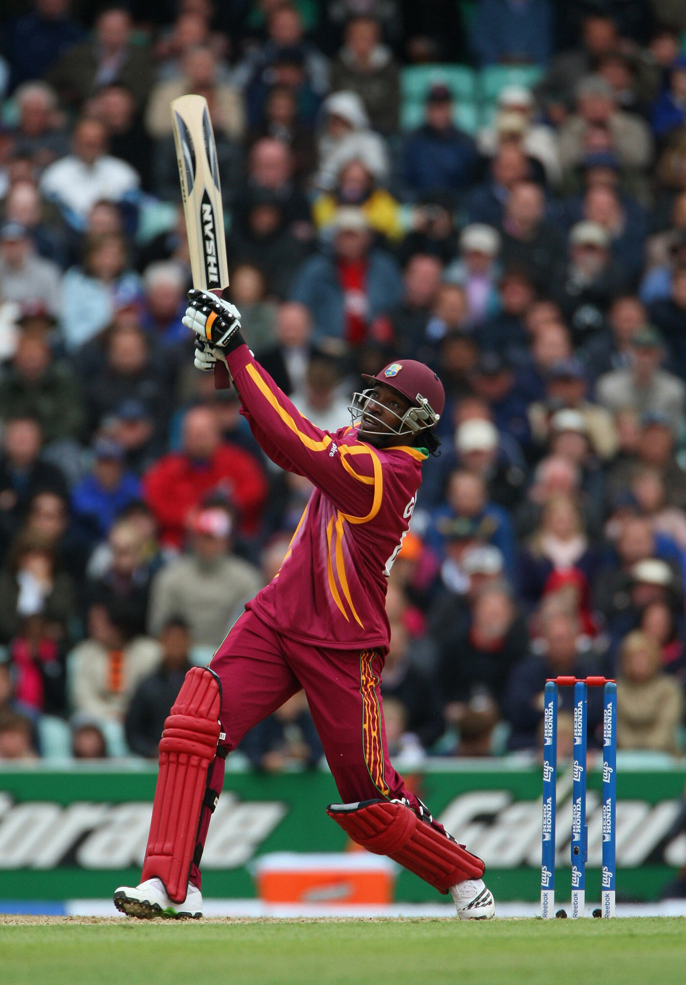 2009 ICC Cricket World Cup, Chris Gayle Wallpaper, 1400x2020 HD Phone