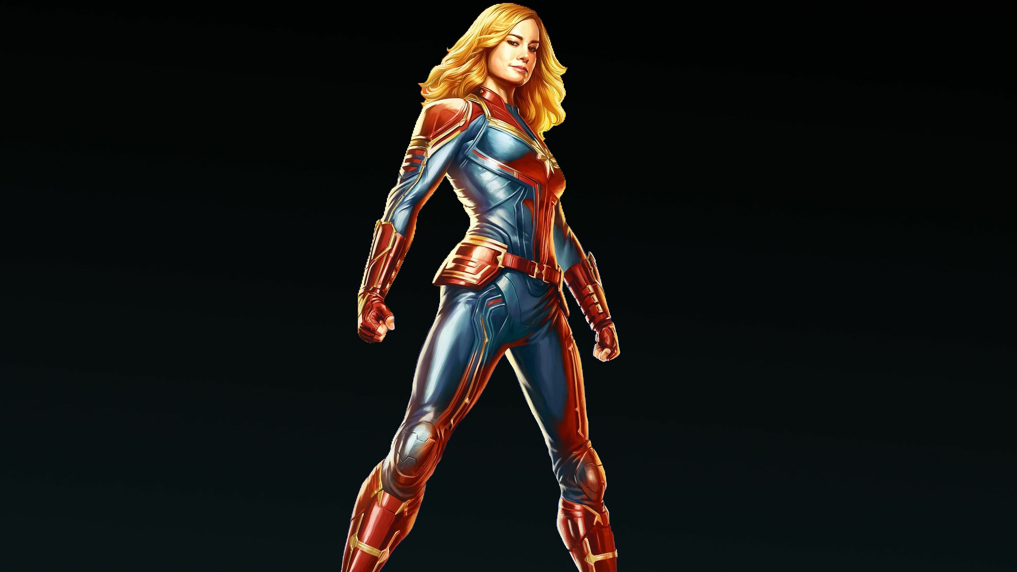 Marvel Ms. Marvel, Carol Danvers, Superheroes 4K, 3840x2160 4K Desktop