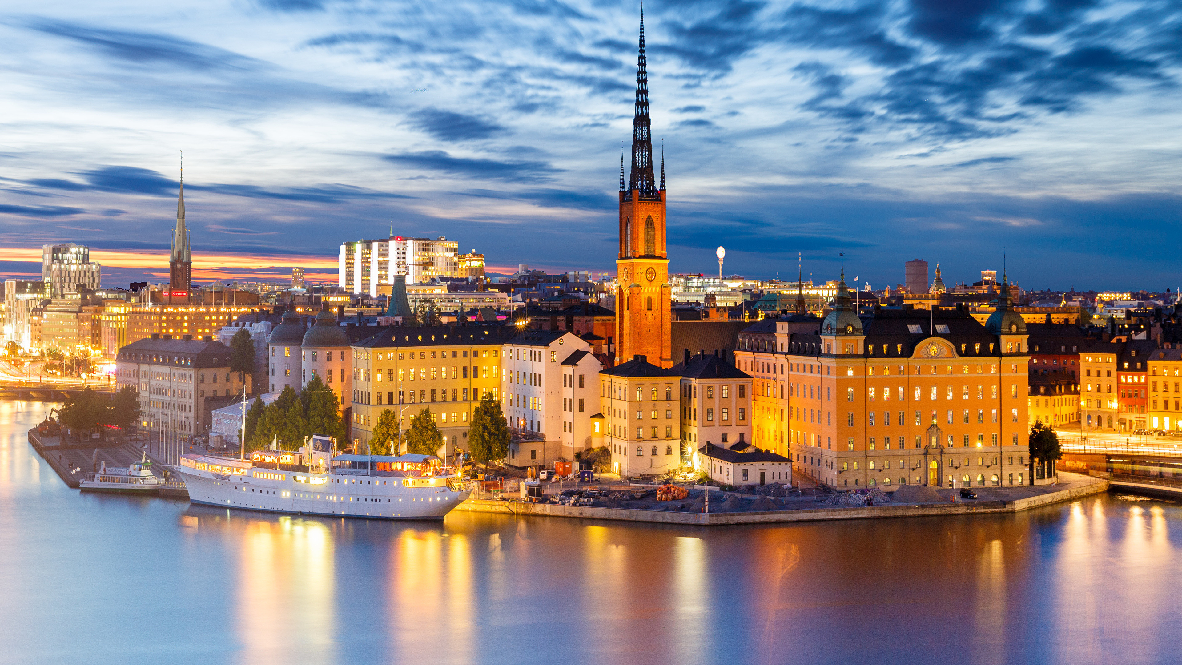 Gamla Stan, Sweden, Wallpapers, Most Popular, 3840x2160 4K Desktop