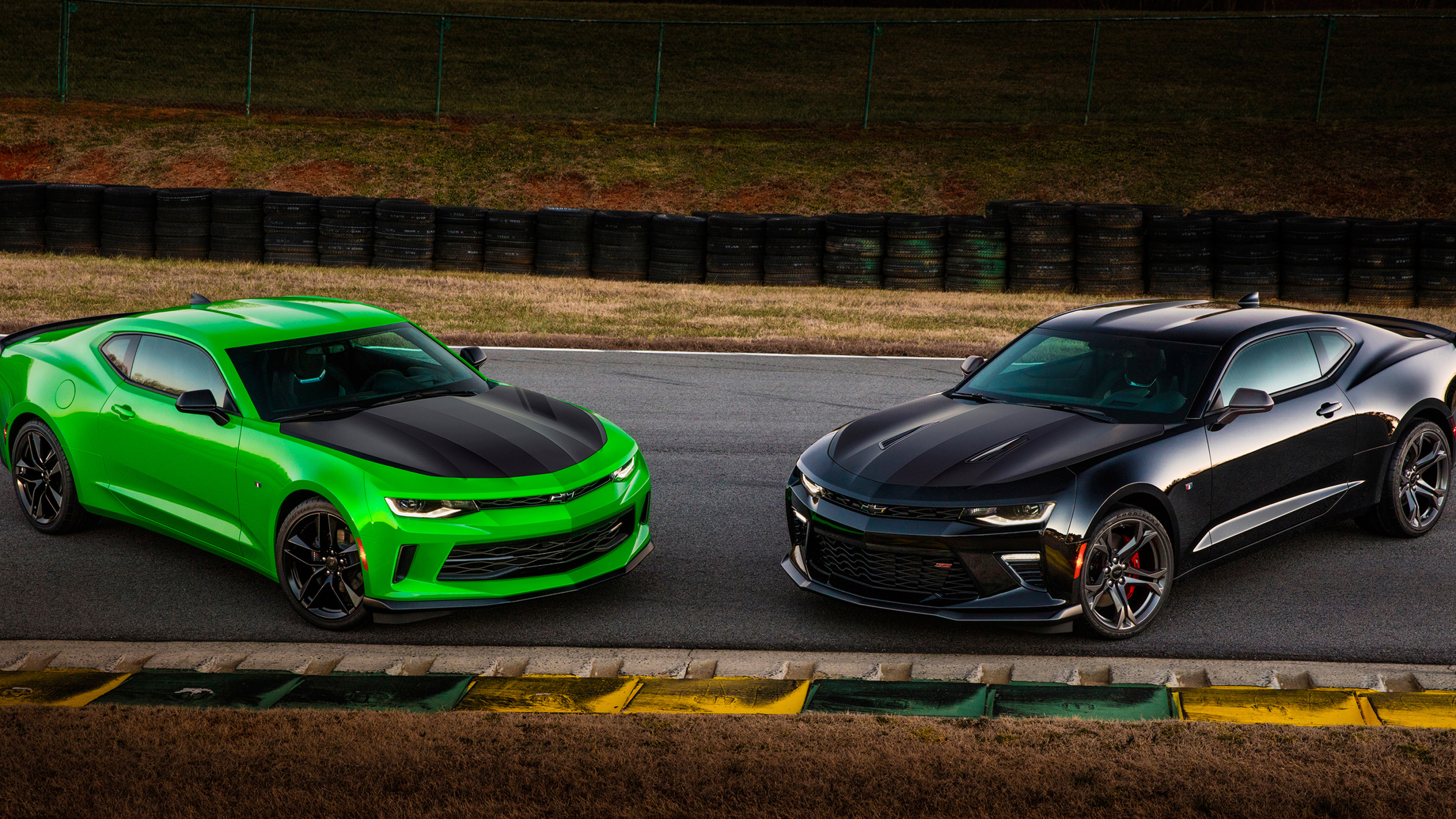 LT1 vs 1LE, Chevrolet Camaro Wallpaper, 3840x2160 4K Desktop