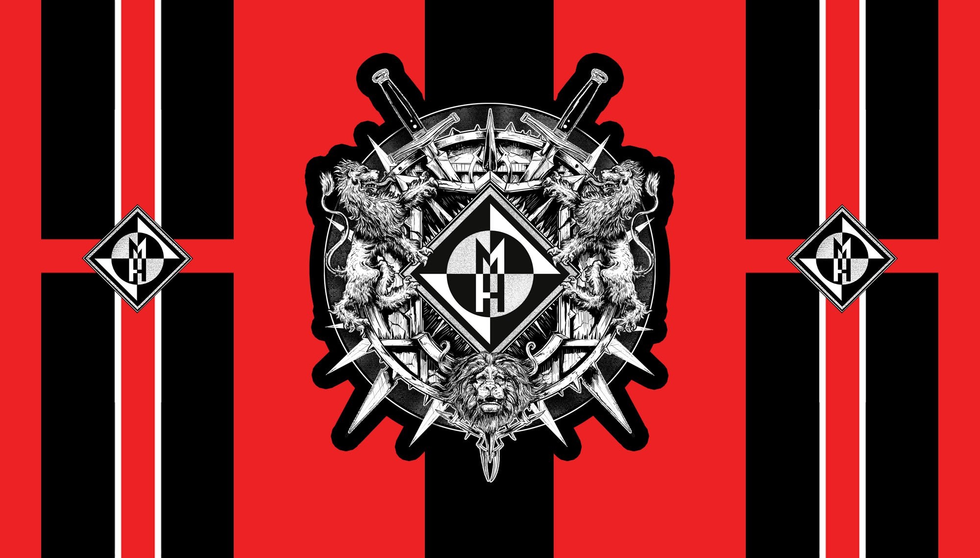 Machine Head, Iconic logos, Metal greatness, Visual identity, 2000x1140 HD Desktop