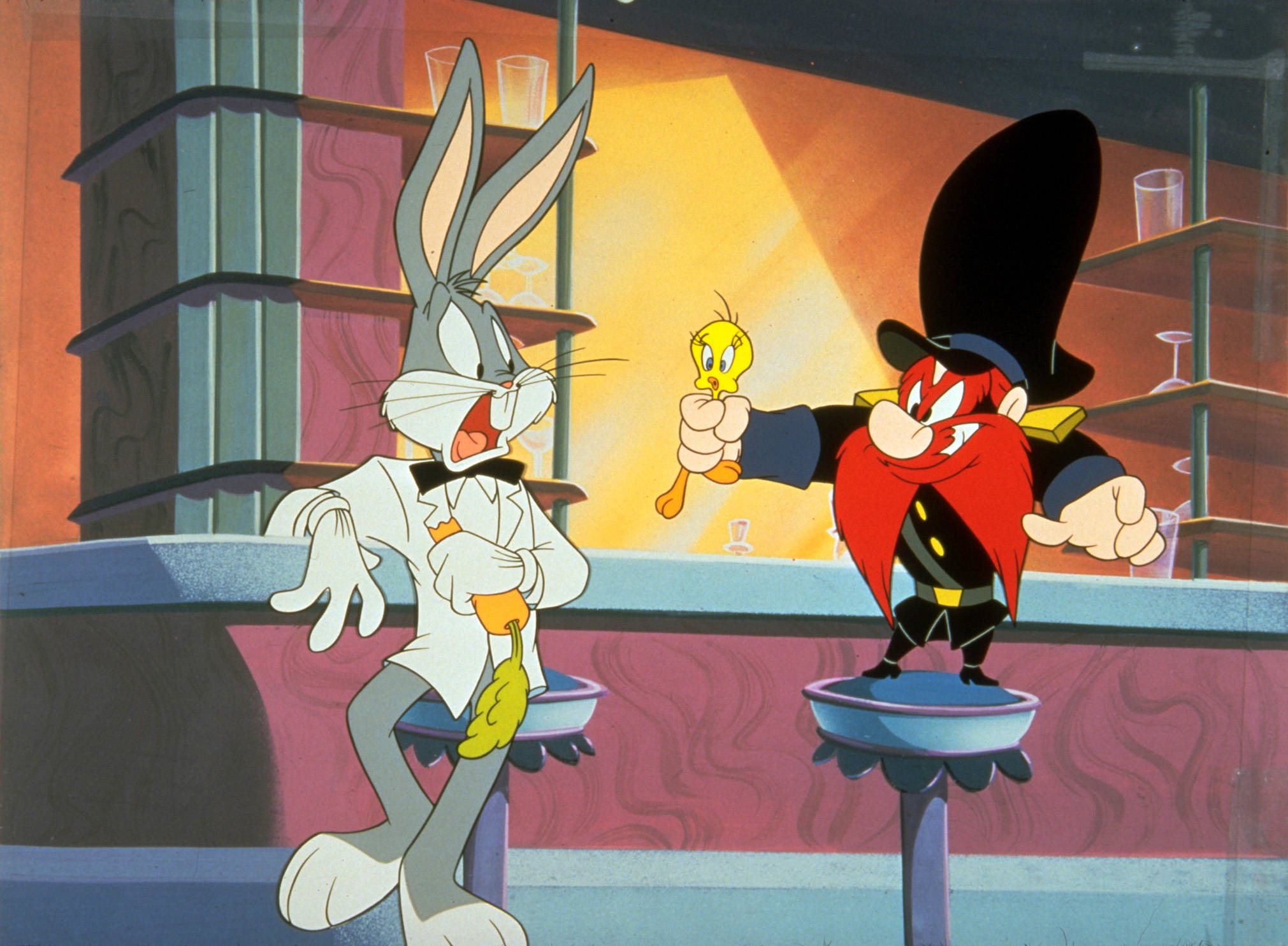 Tweety and Bugs Bunny, Yosemite Sam Wallpaper, 2030x1490 HD Desktop