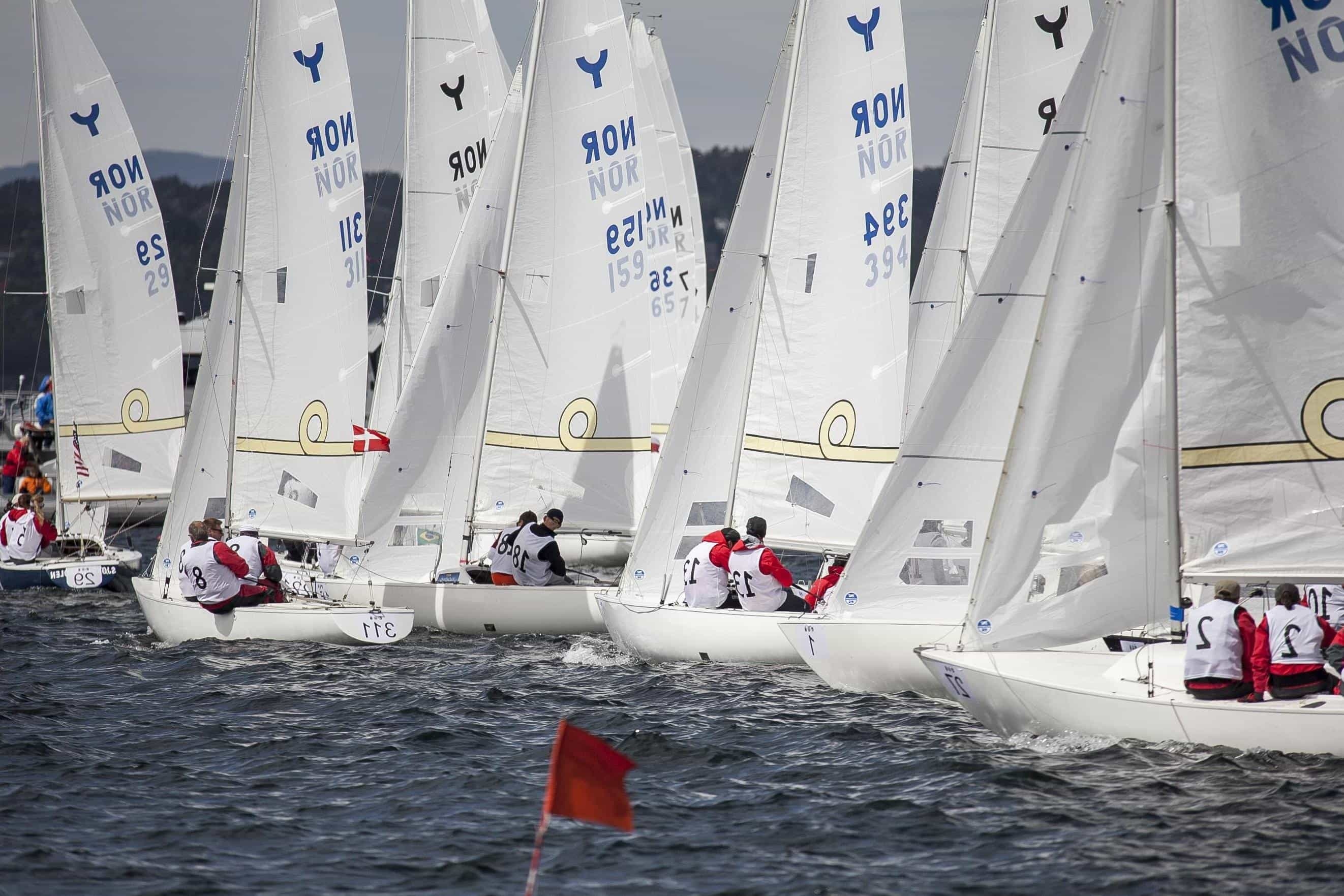 Sailboat race, Sports competition, Sailing regatta, Water sport excitement, 2650x1770 HD Desktop