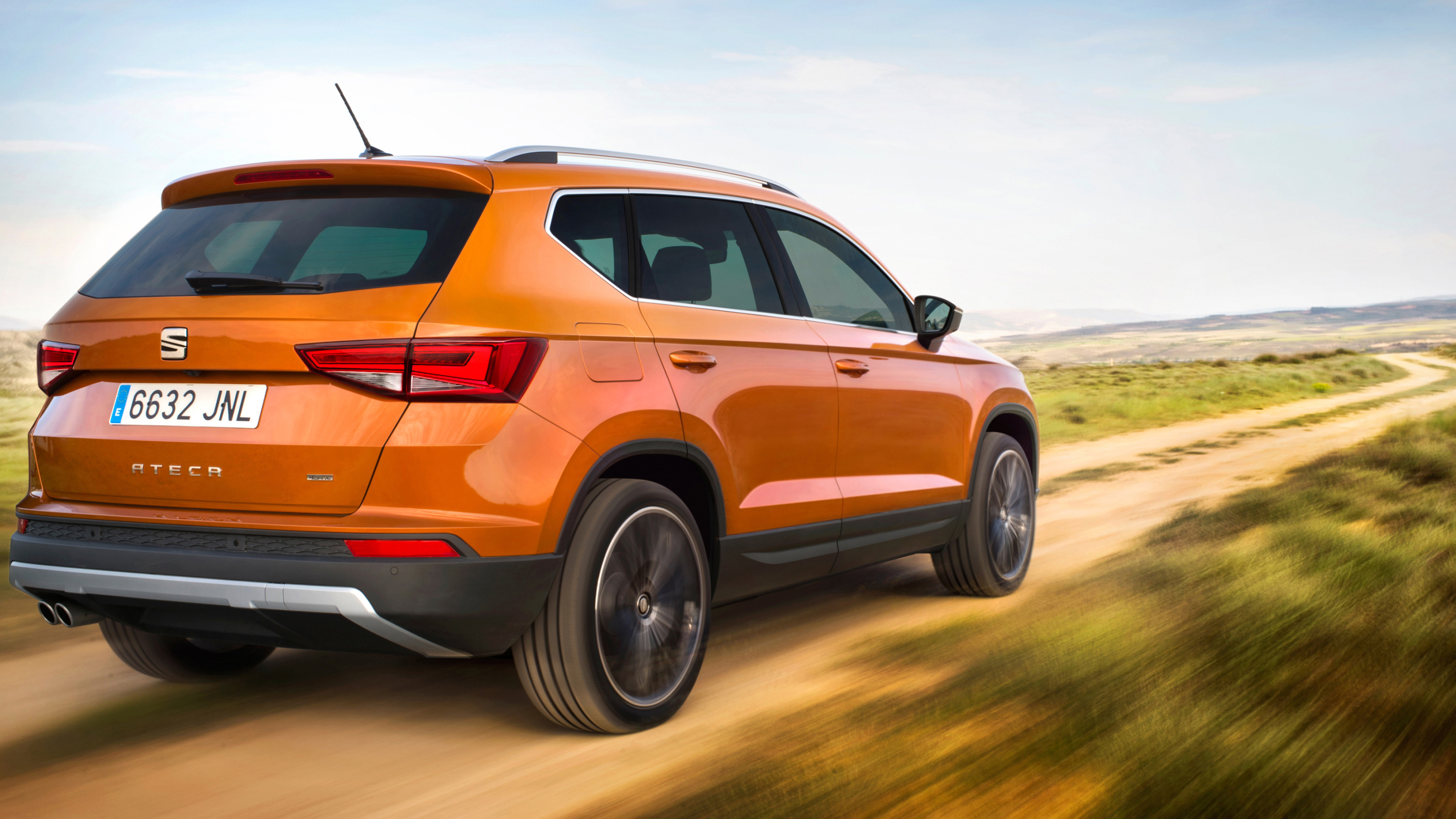 Seat Ateca, SUV dominance, Robust design, Off-road capabilities, 3840x2160 4K Desktop