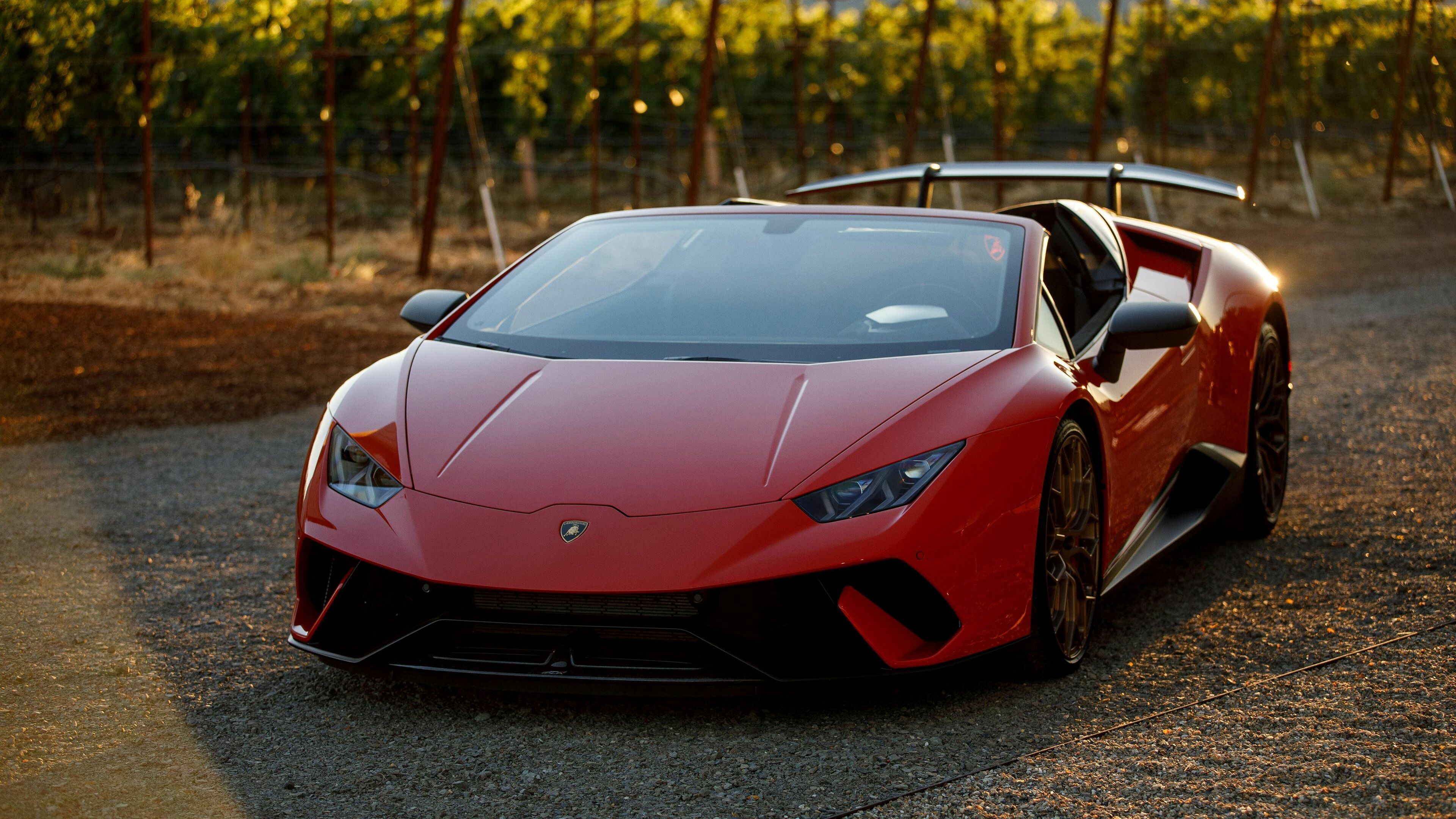 Huracan Performante Spyder, Lamborghini Wallpaper, 3840x2160 4K Desktop