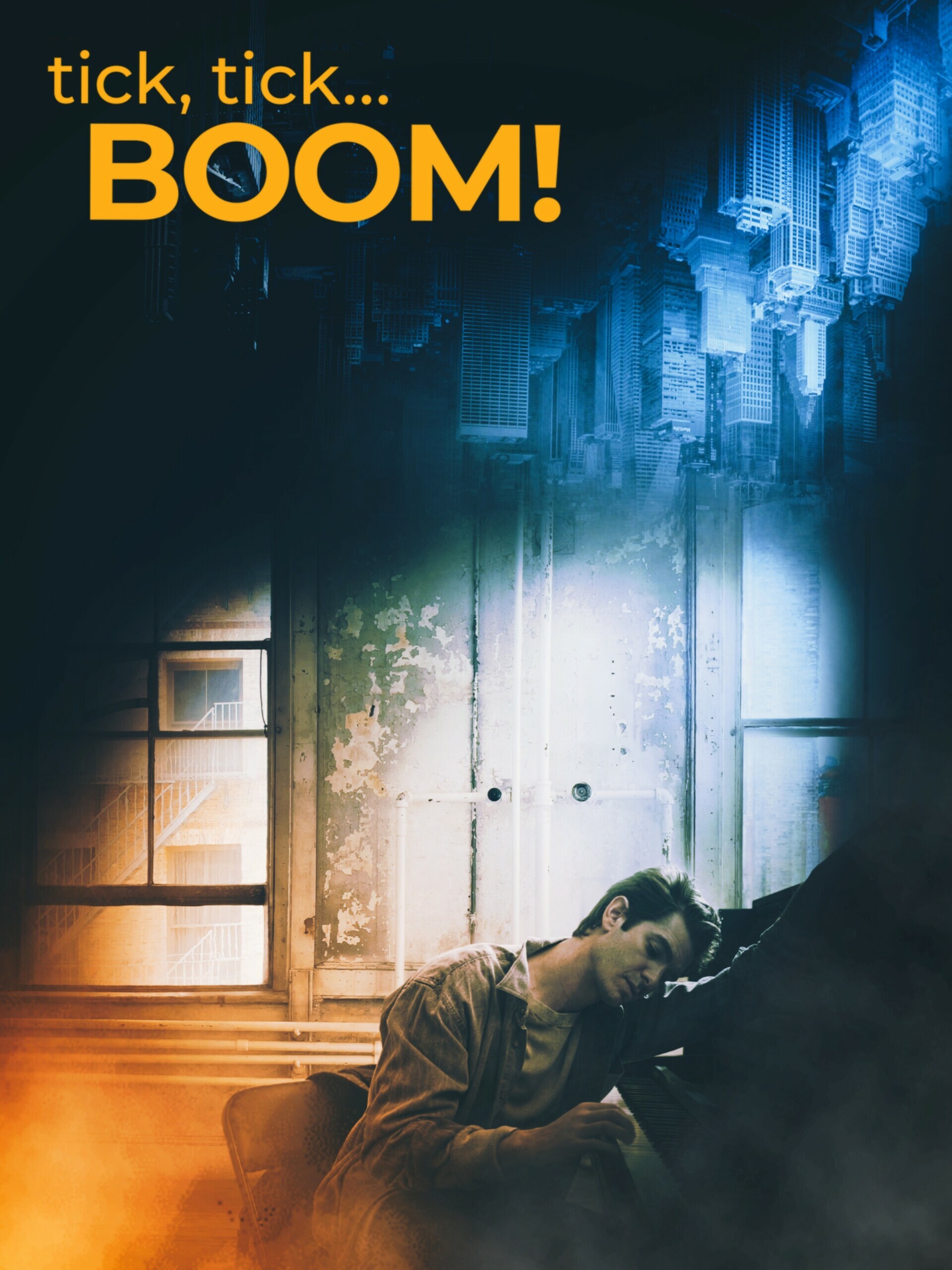 Poster, Tick, Tick... Boom! Wallpaper, 1920x2560 HD Phone