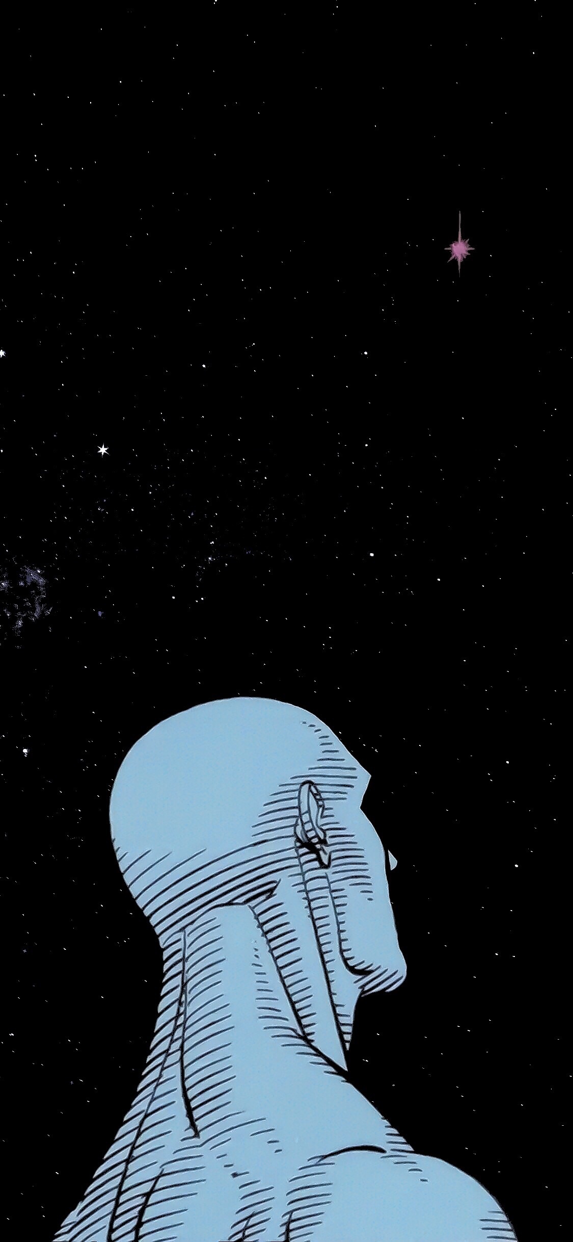 Improved version, Dr. Manhattan, Unique design, Wallpaper upgrade, 1130x2440 HD Phone