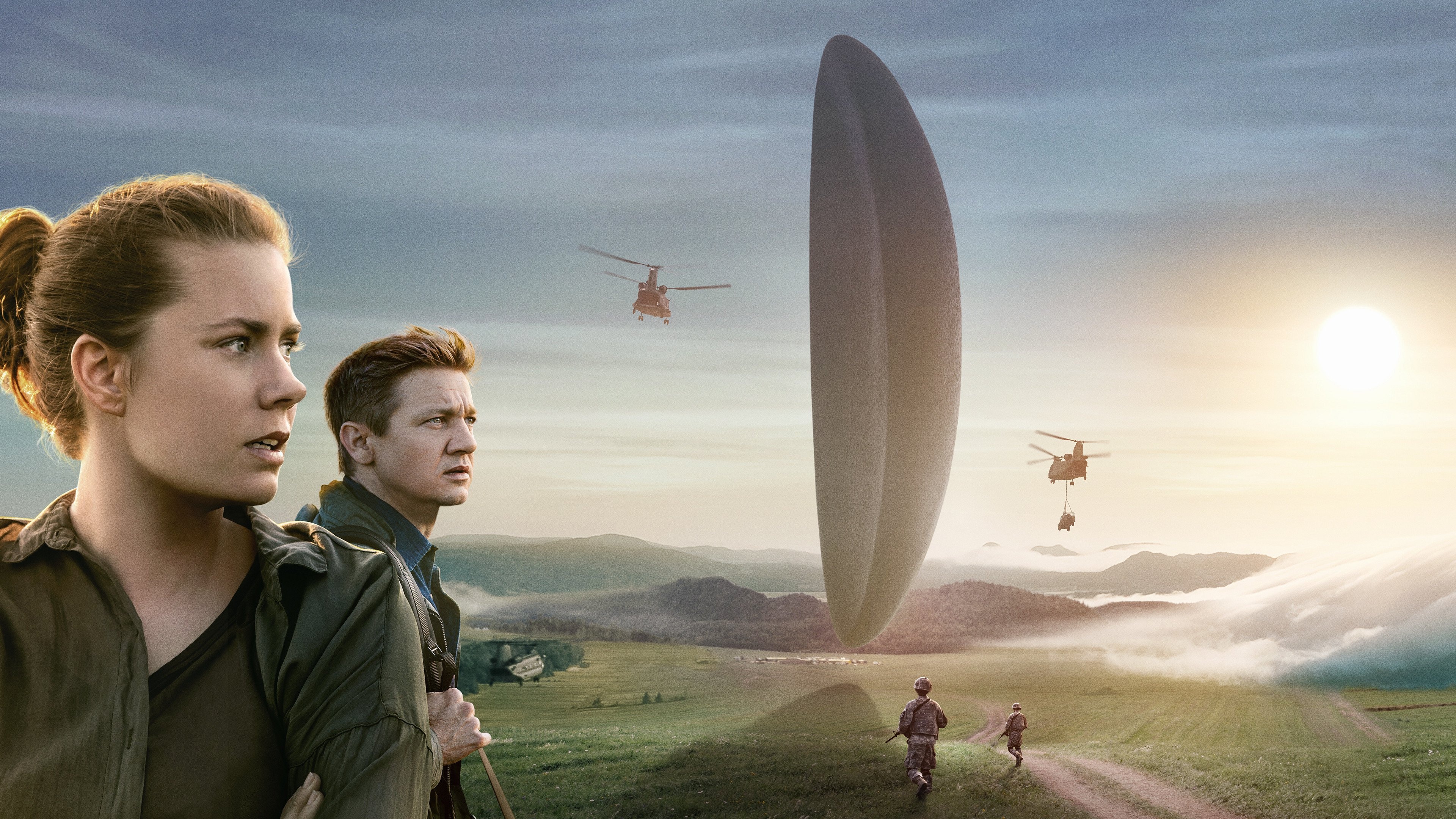 Arrival, Amy Adams, Science fiction film, Alien invasion, 3840x2160 4K Desktop