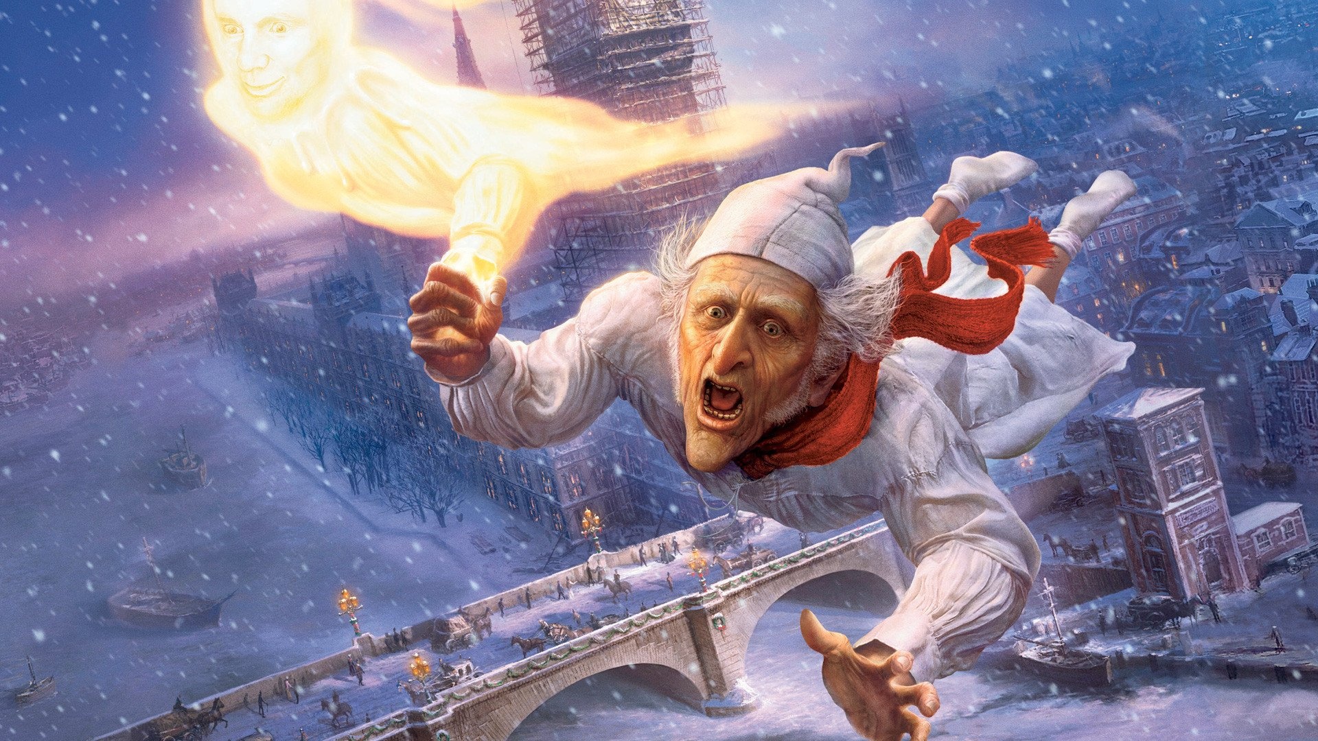 Christmas Carol 2009, HD wallpapers, Festive movie, Dickens' classic, 1920x1080 Full HD Desktop