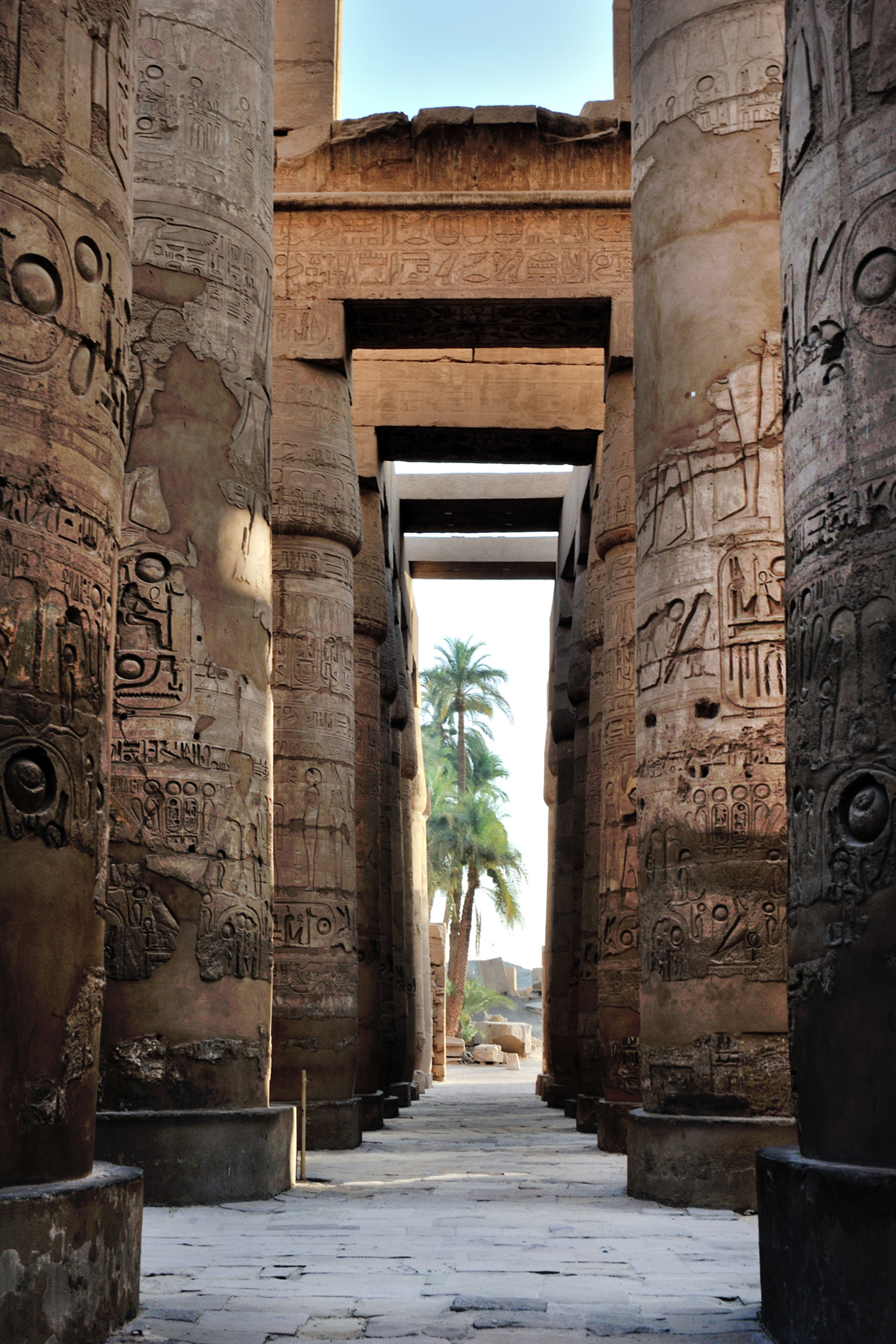 Columns of Ancient Egypt, History Wallpaper, 2000x3000 HD Phone