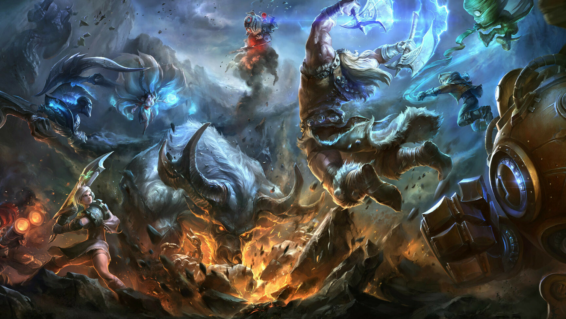 Suke's League of Legends, Beautiful artwork, Fan-made wallpapers, Dedicated fandom, 1920x1090 HD Desktop