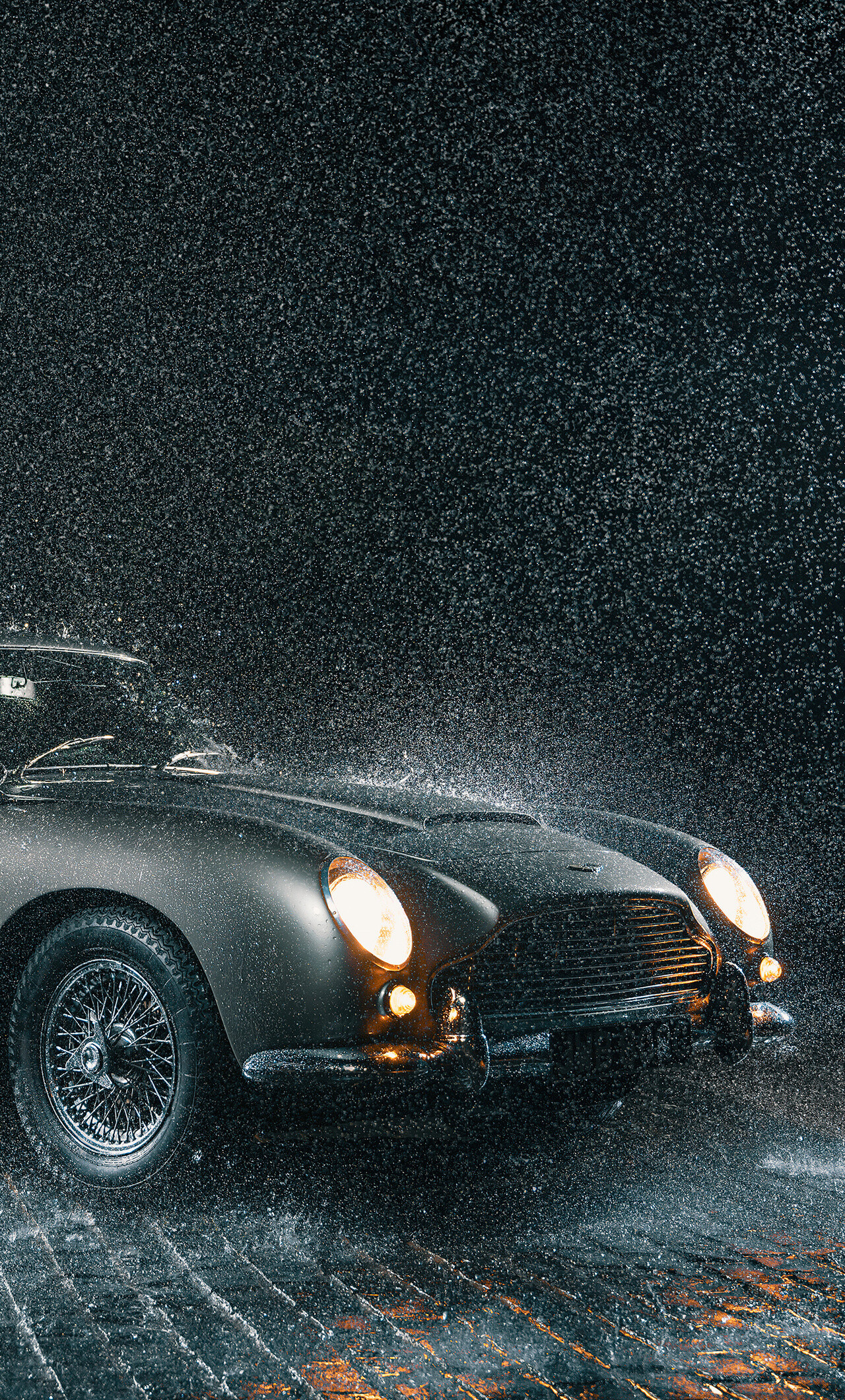 DB5, Aston Martin Wallpaper, 1280x2120 HD Phone