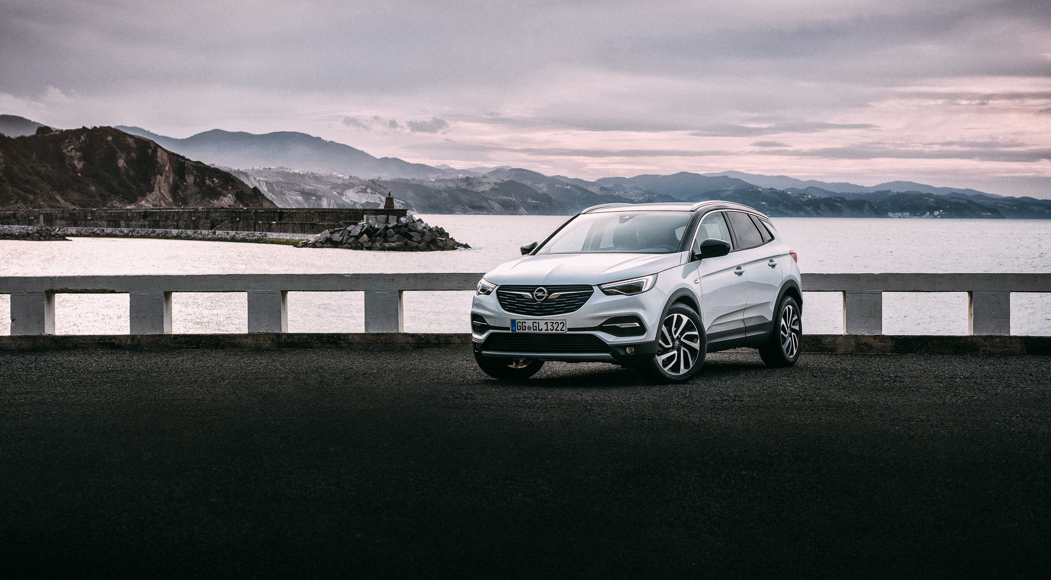 Opel Grandland X, Ultimate photography, Captivating visuals, Opel style, 2100x1160 HD Desktop