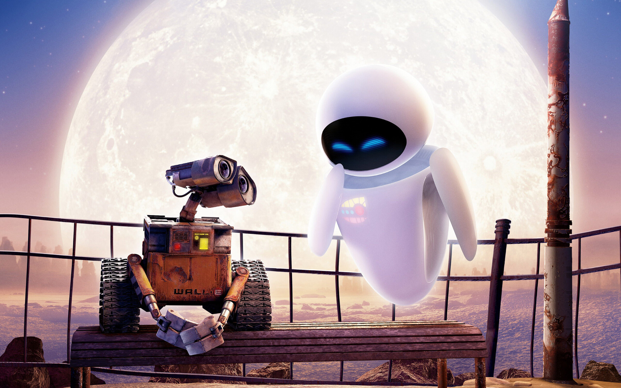 WALLE, Robot companion, Space adventure, HD movies, 2560x1600 HD Desktop