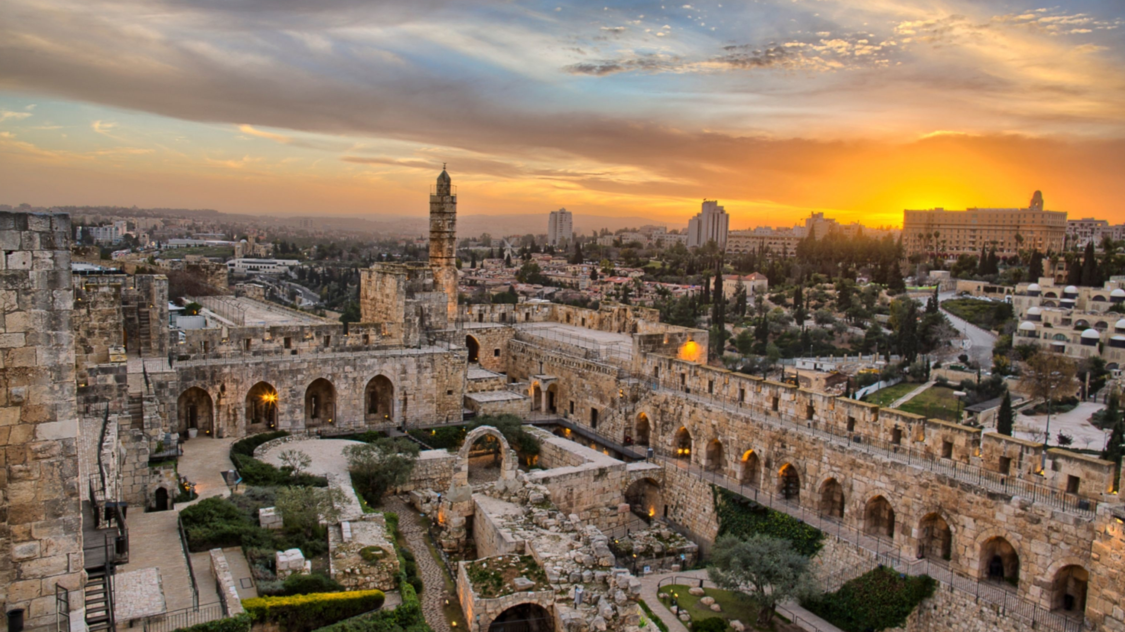 Jerusalem travels, Wallpaper collection, Stunning backgrounds, Visual delight, 3840x2160 4K Desktop