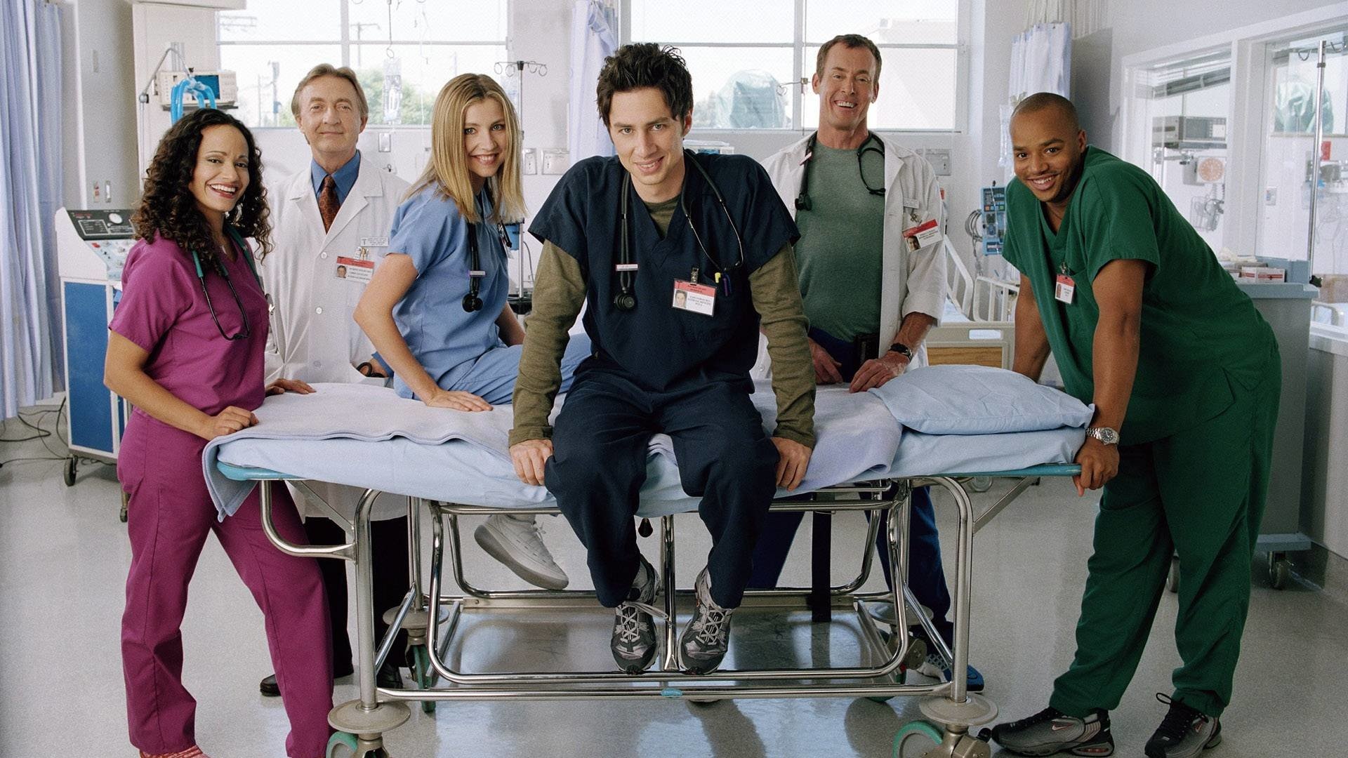 Scrubs, TV series, Most popular, Wallpapers, 1920x1080 Full HD Desktop