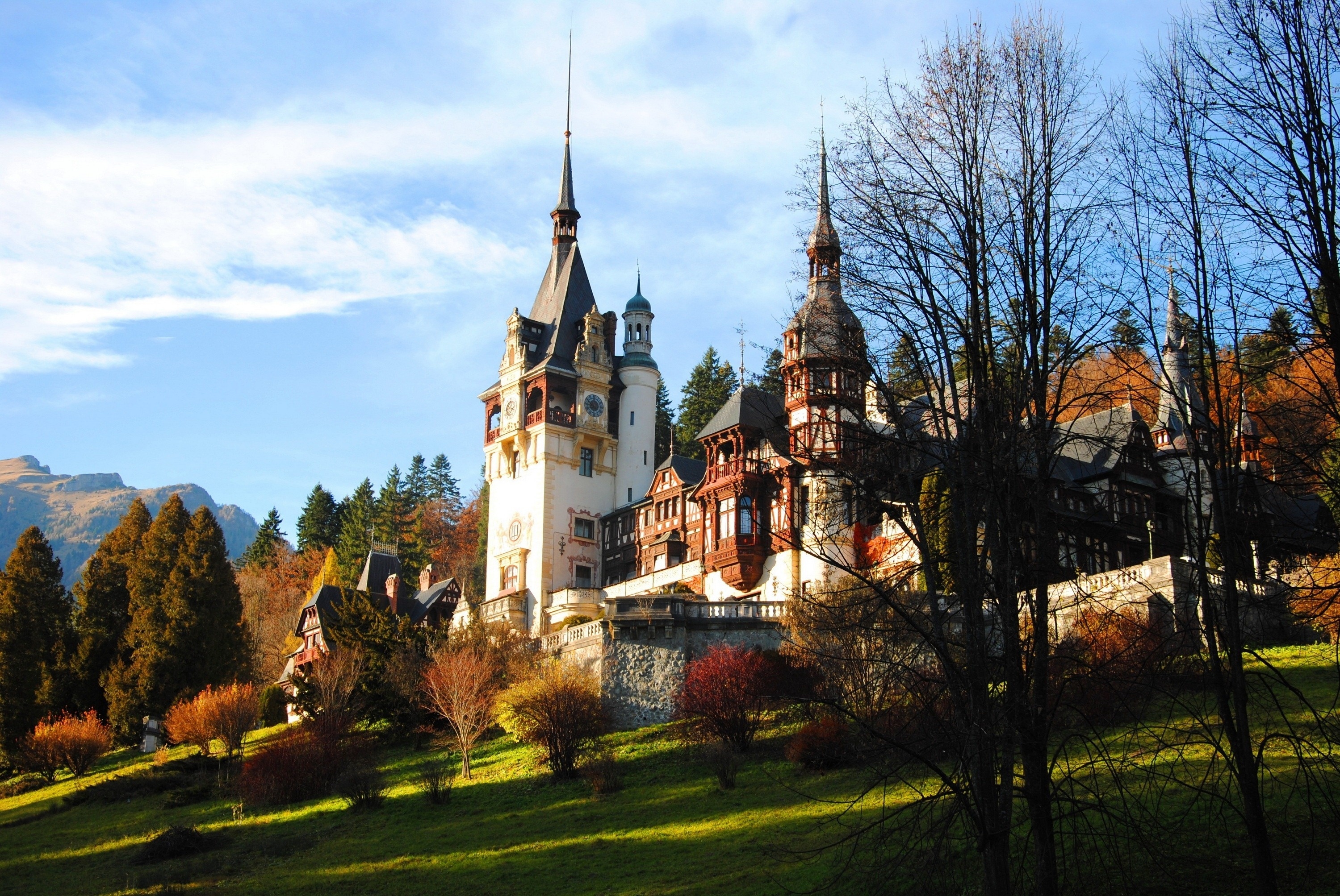 Peles Castle, Romania Wallpaper, 3000x2010 HD Desktop