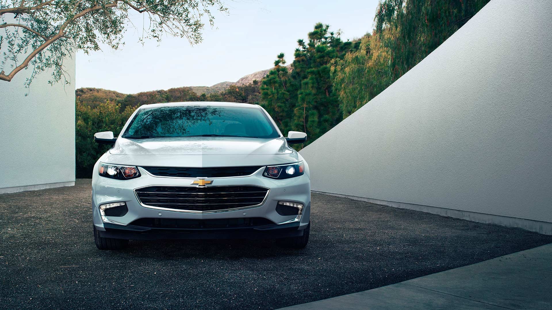 Chevrolet Malibu, Stylish sedan, Sleek design, Modern features, 1920x1080 Full HD Desktop