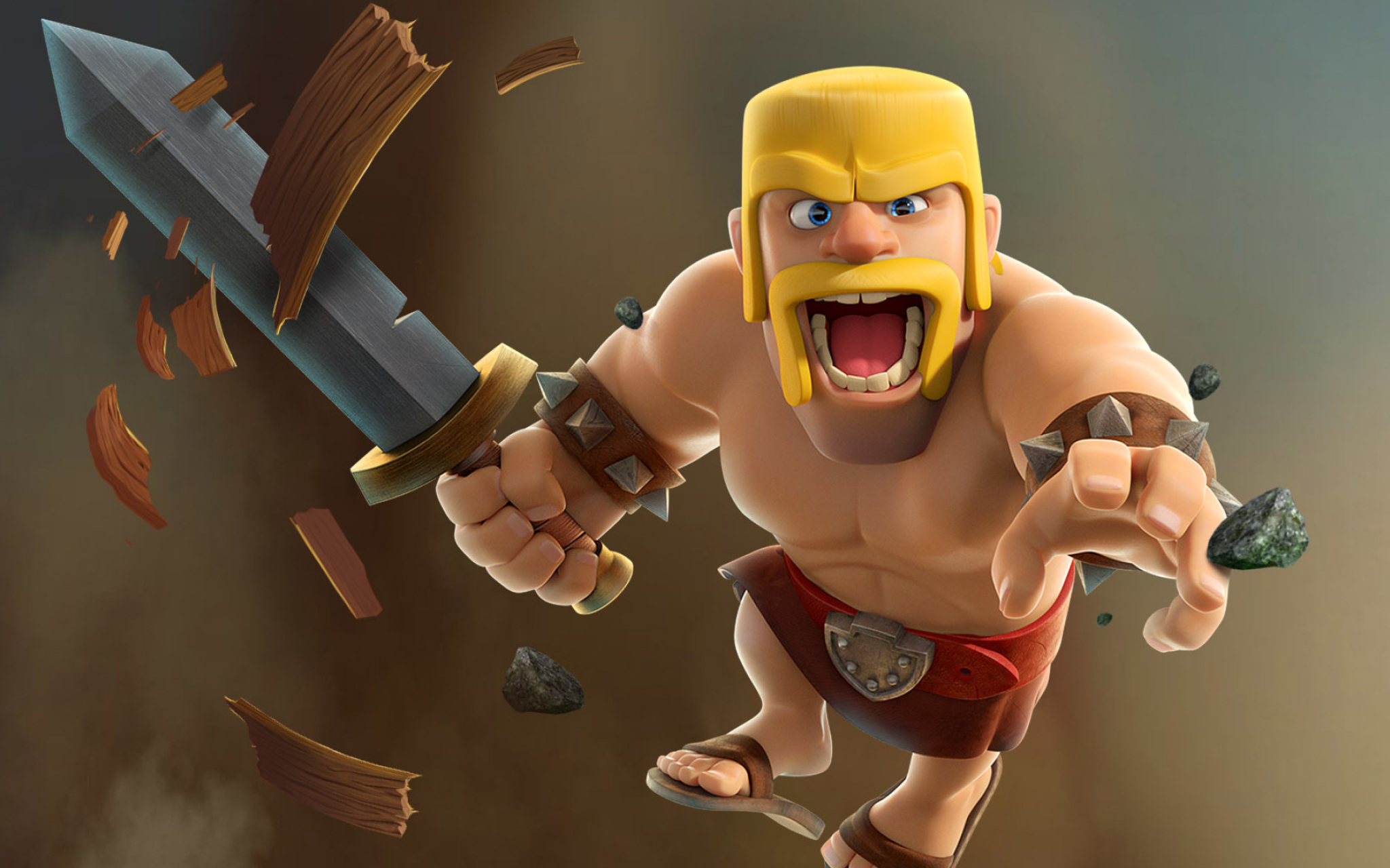 Barbarian, Clash of Clans Wallpaper, 2050x1280 HD Desktop