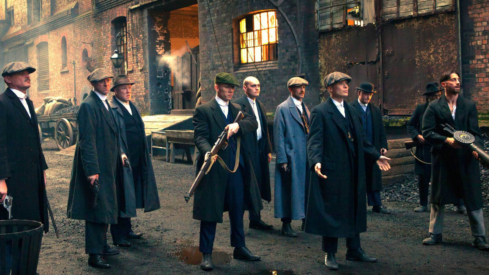 Weapons series gang, BBC, Thomas Shelby, Cillian Murphy, 1920x1080 Full HD Desktop