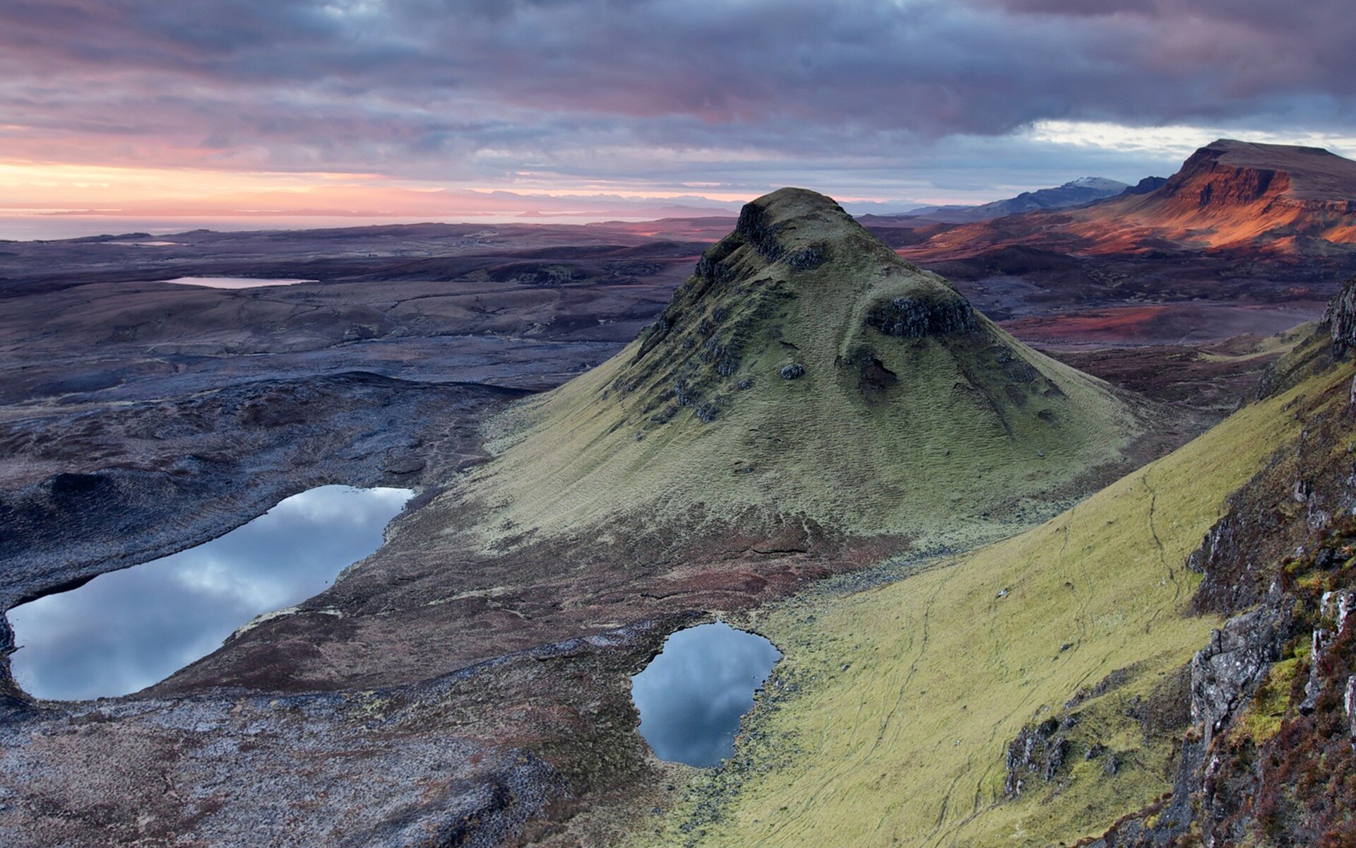 Mountain range, Sunrise, Tree, National Geographic, 1920x1200 HD Desktop