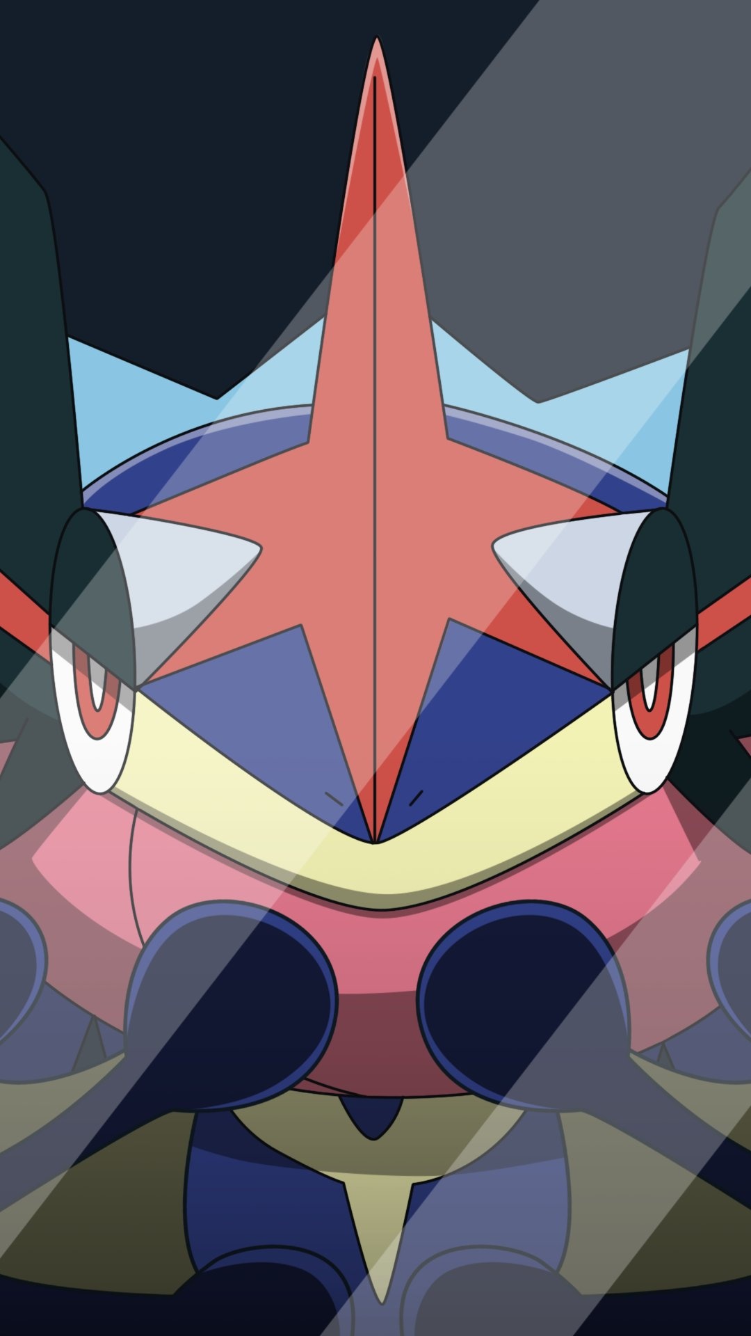 Shiny Ash Greninja wallpapers, Rare Pokmon form, Stunning visuals, Eye-catching, 1080x1920 Full HD Phone