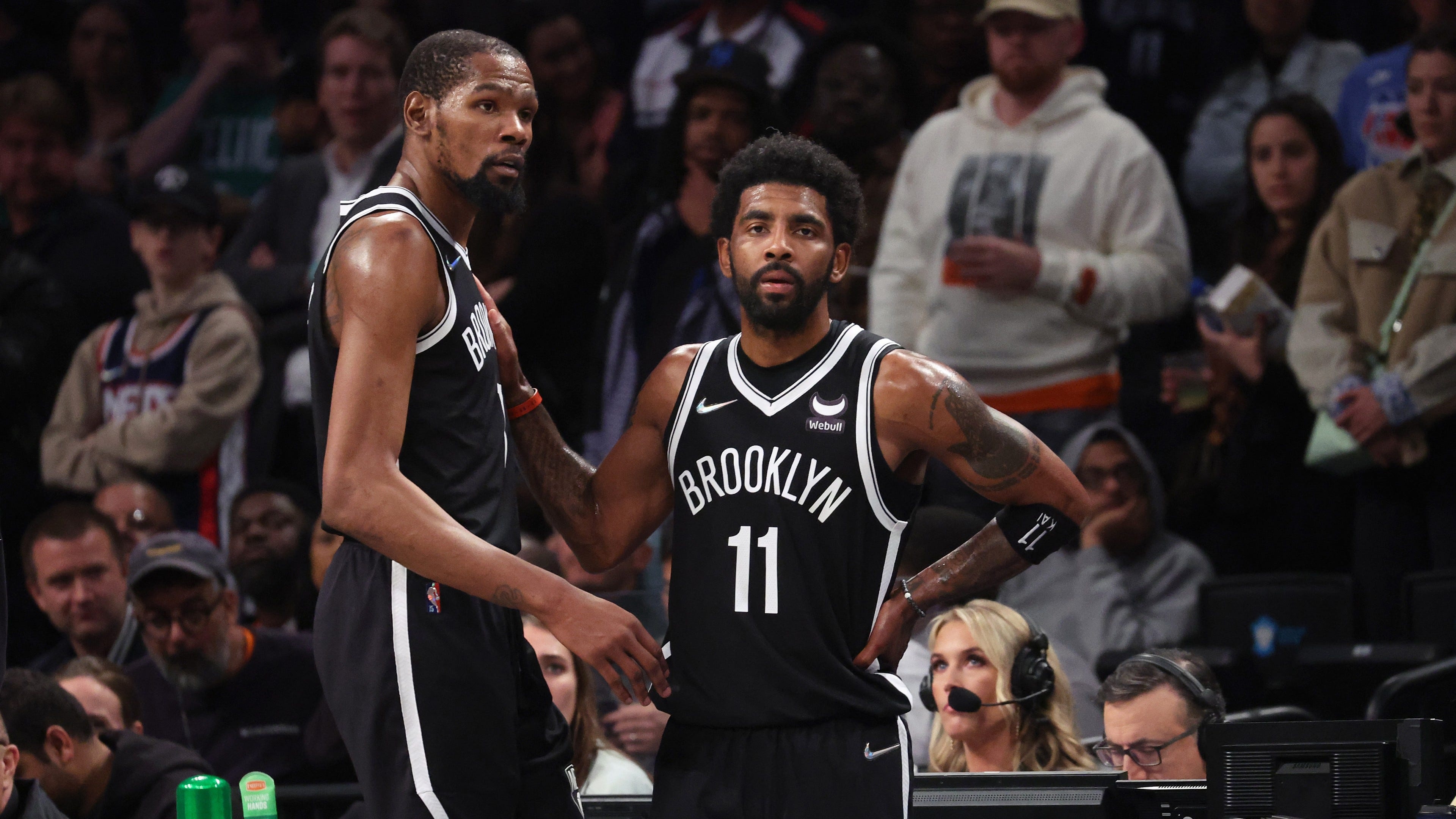 Kyrie Irving and Kevin Durant, Brooklyn Nets Wallpaper, 3840x2160 4K Desktop