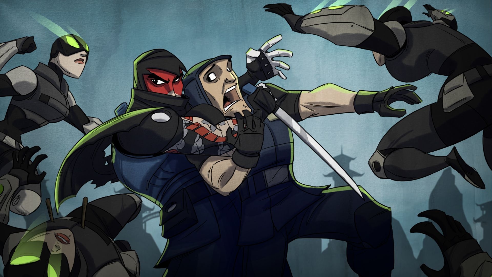 Mark of the Ninja, Gaming, Ninja, Character design, 1920x1080 Full HD Desktop