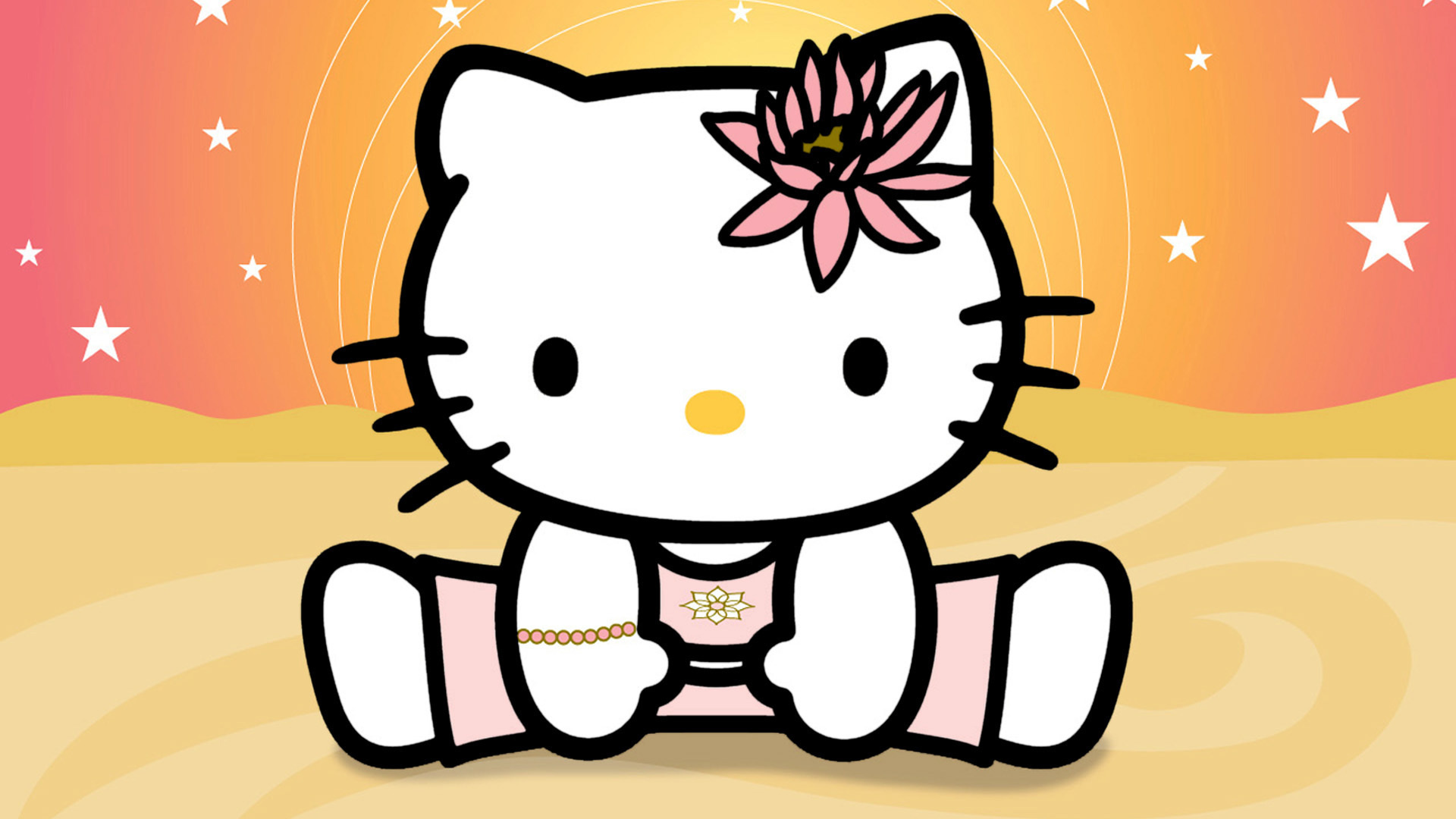 Hello Kitty, Lovely background, Playful and charming, Personalize your device, 1920x1080 Full HD Desktop