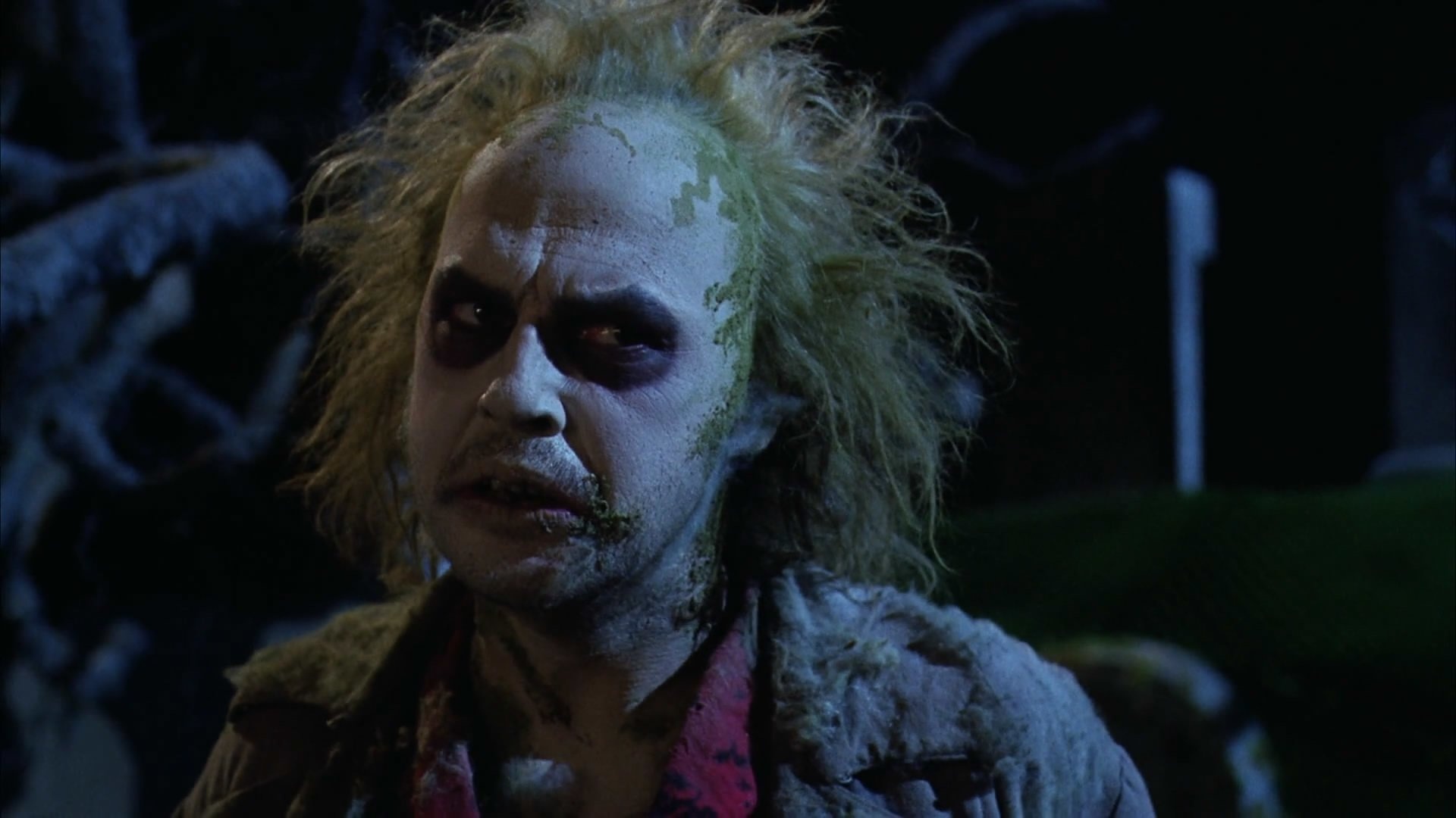 Michael Keaton, Beetlejuice character, Tim Burton, Classic movie, 1920x1080 Full HD Desktop